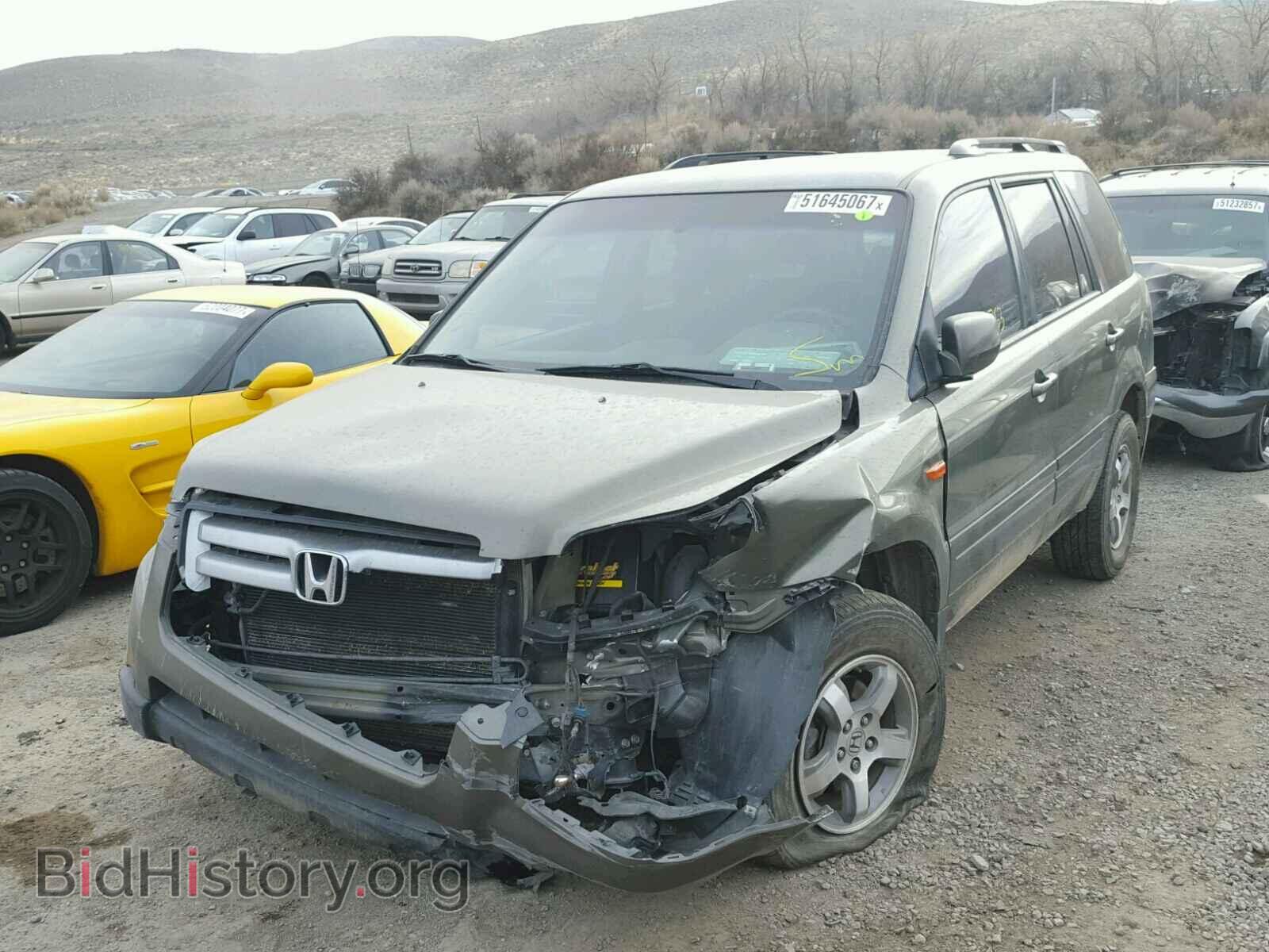 2008 HONDA PILOT - VIN: 5FNYF18428B032413 - Фото 2