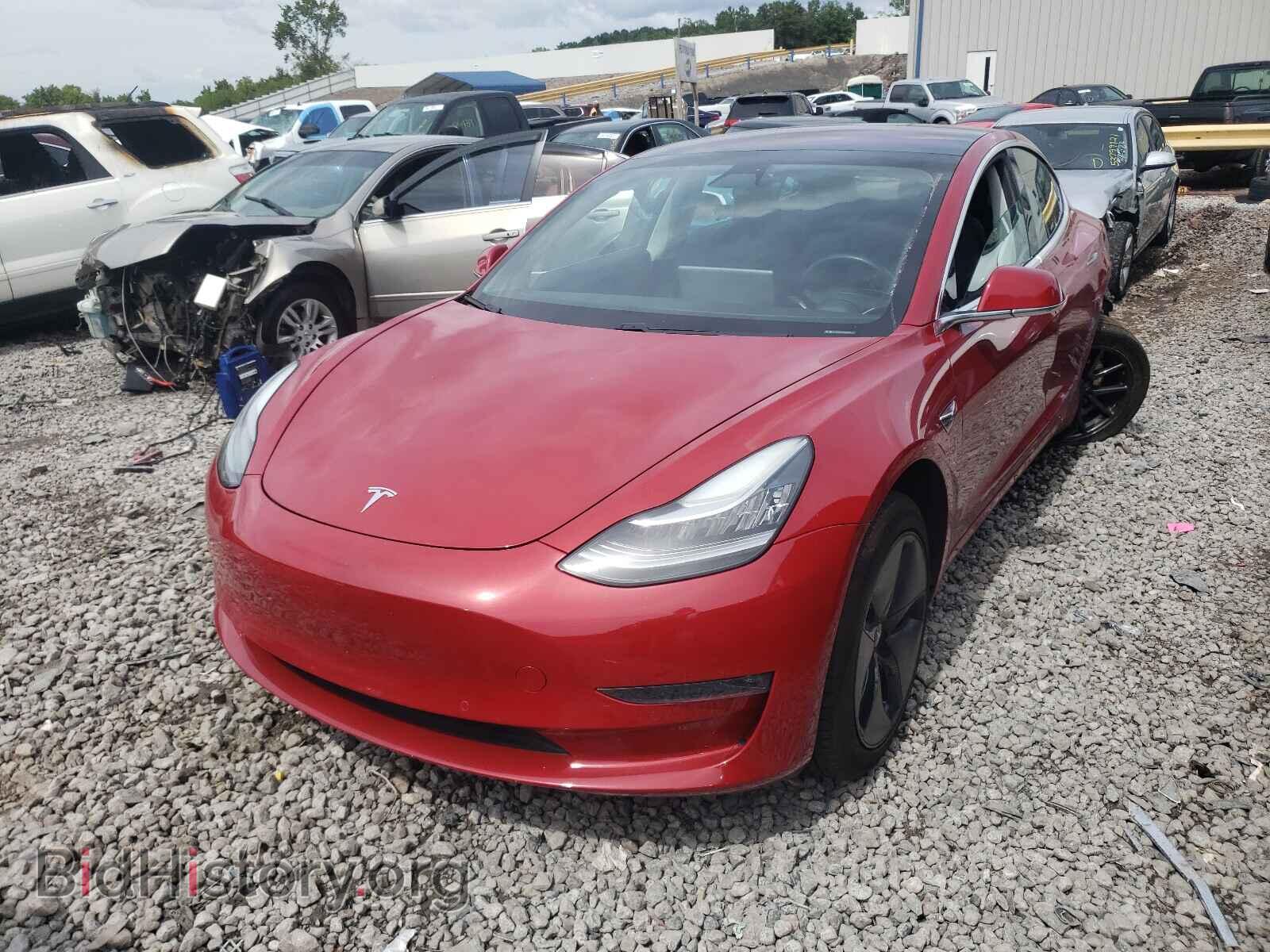 2018 TESLA MODEL 3 - VIN: 5YJ3E1EA7JF031643 - Фото 2