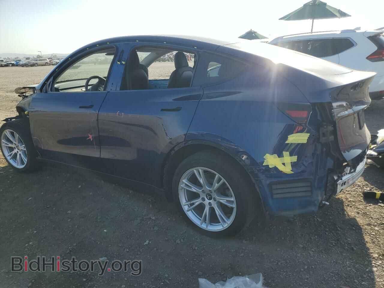 2022 TESLA MODEL Y - VIN: 7SAYGDEE2NF537572 - Фото 2