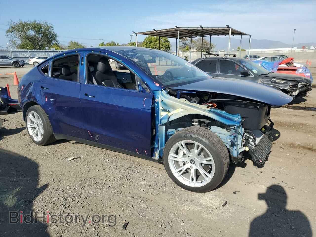 2022 TESLA MODEL Y - VIN: 7SAYGDEE2NF537572 - Фото 4