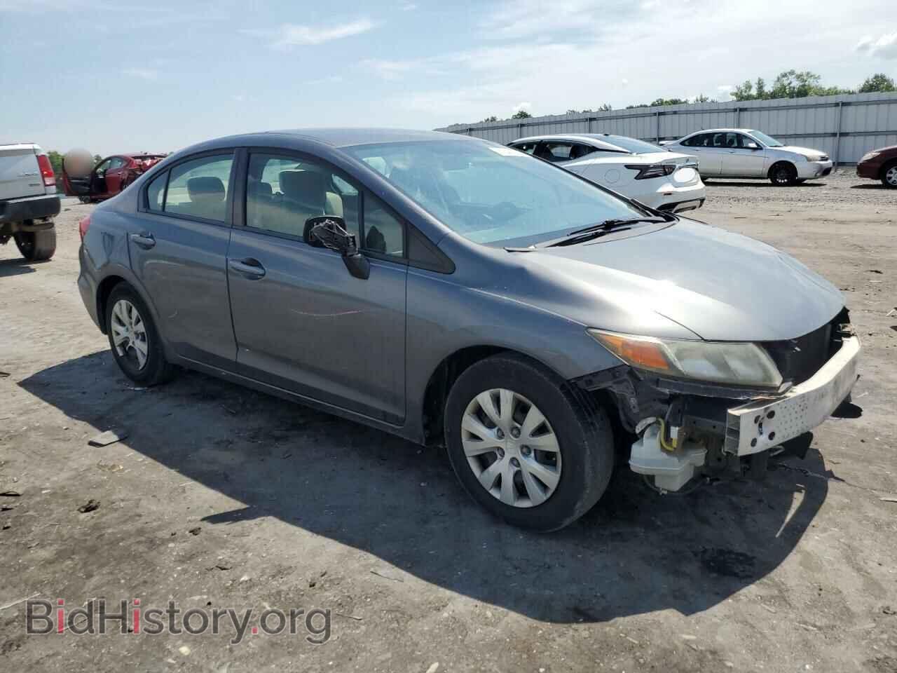2012 HONDA CIVIC - VIN: 2HGFB2F57CH333543 - Фото 4