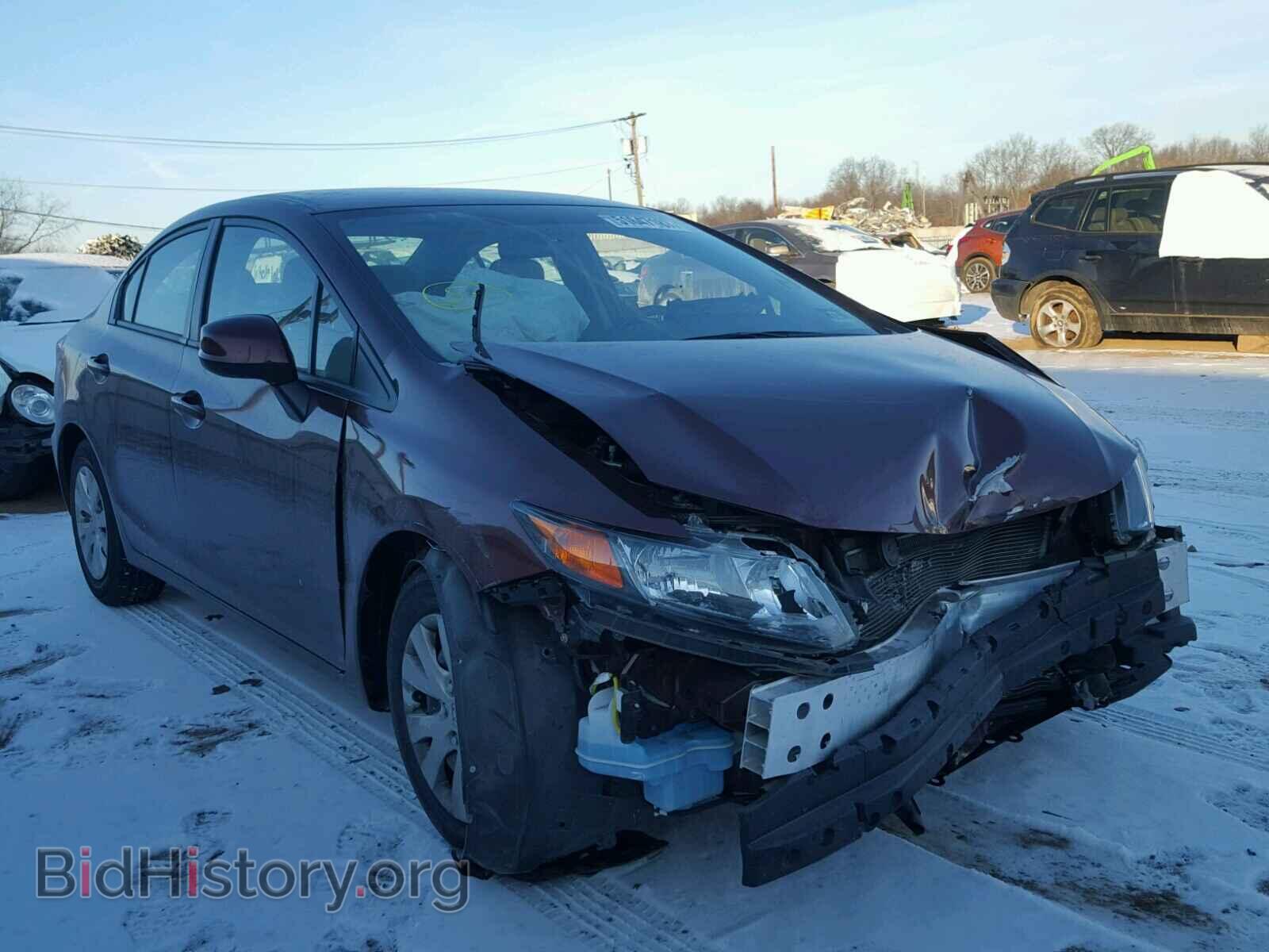 Фотография 2HGFB2F50CH568074 - HONDA CIVIC 2012