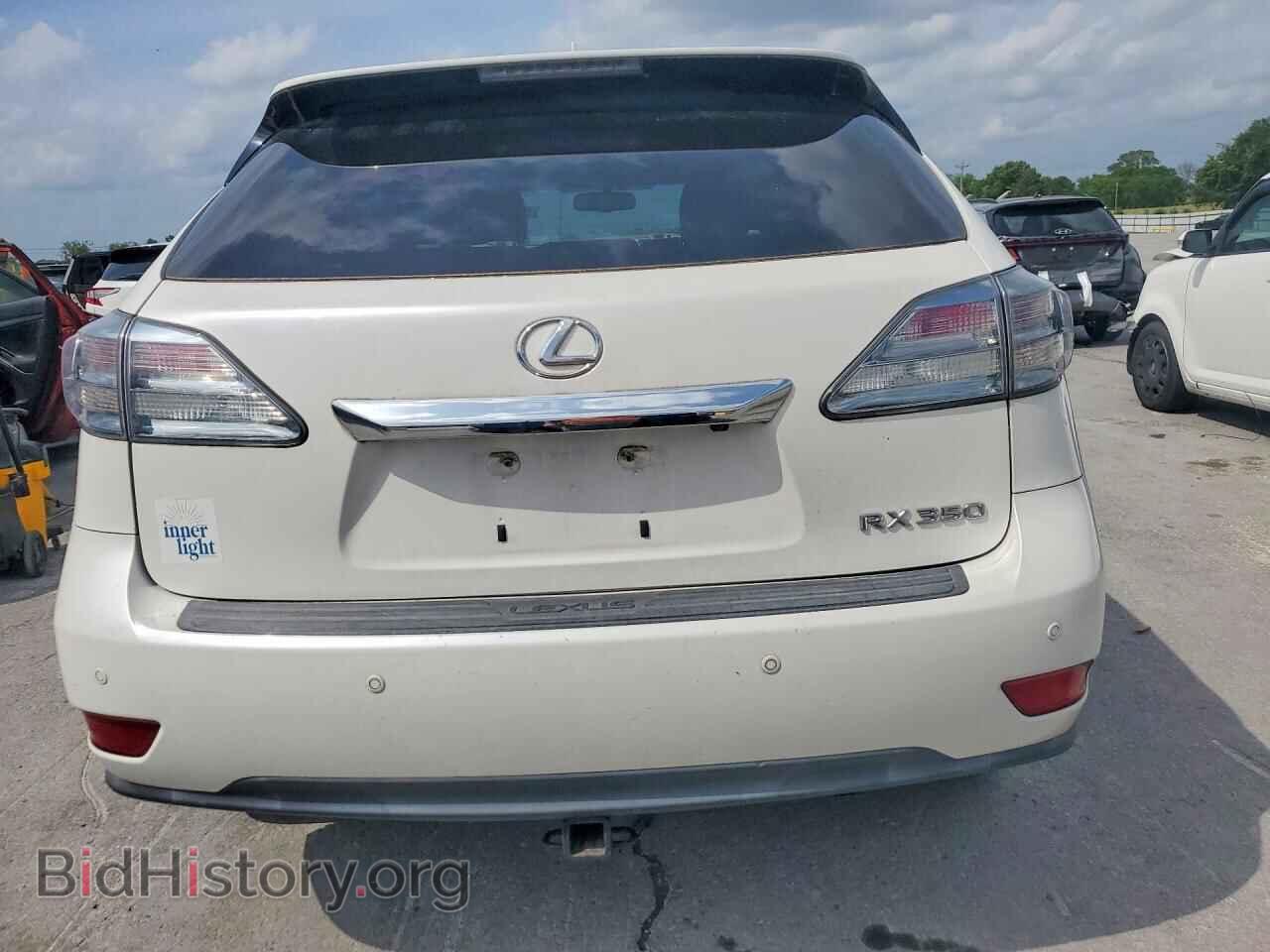 2012 LEXUS RX350 - VIN: 2T2BK1BA3CC131444 - Фото 6