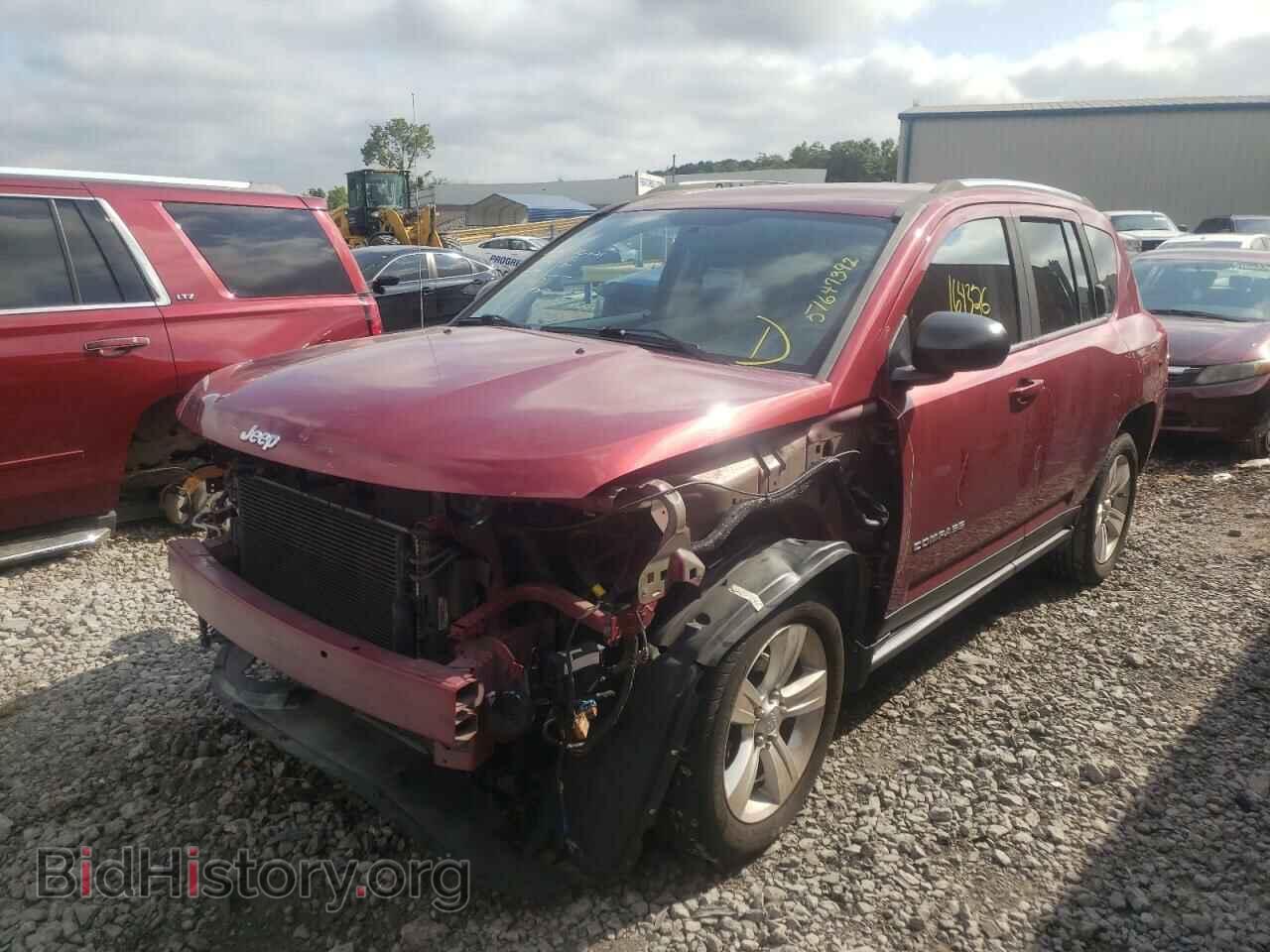 2012 JEEP COMPASS - VIN: 1C4NJDEB6CD613046 - Фото 2