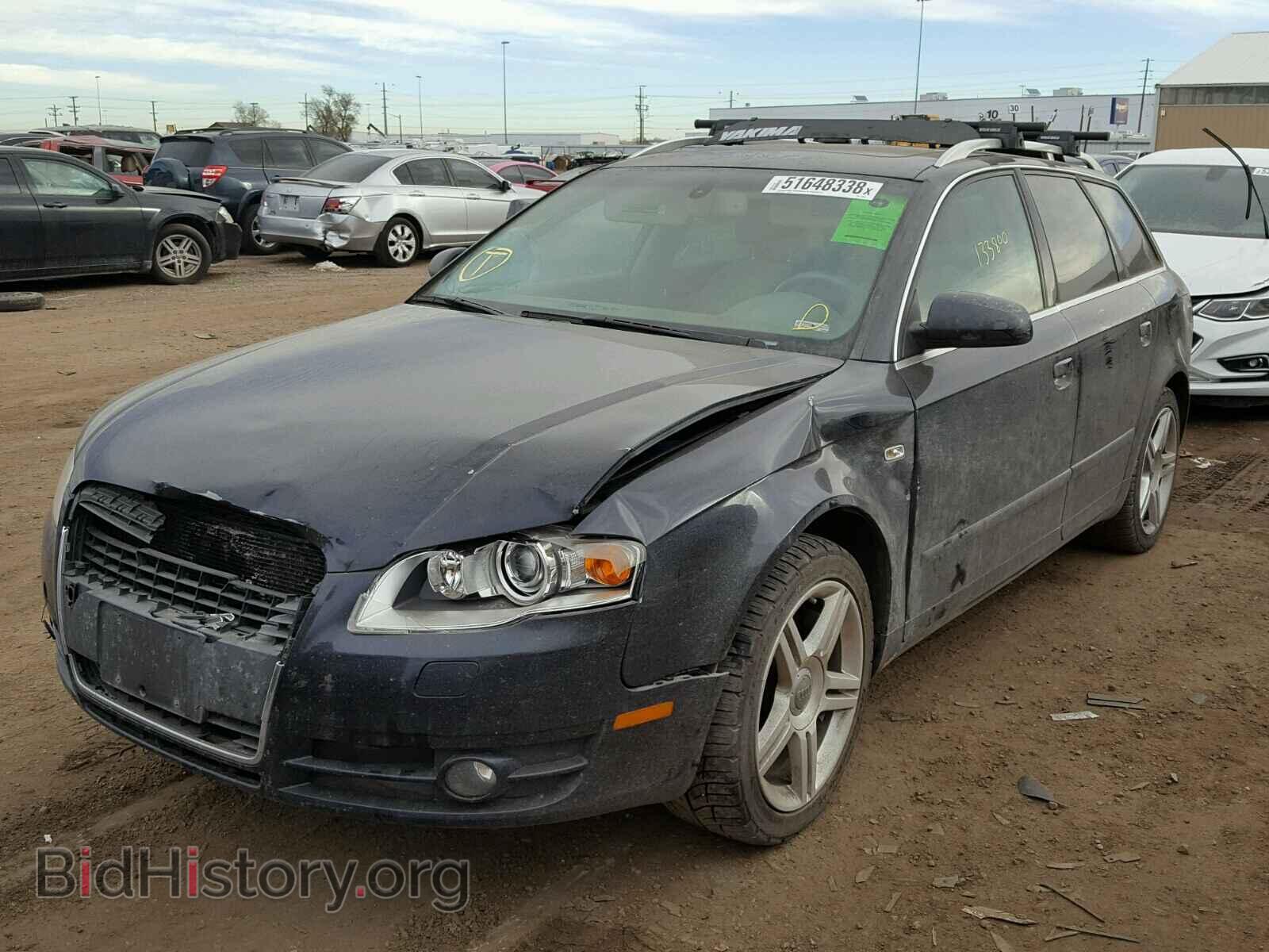 2007 AUDI A4 - VIN: WAUKF78E97A124785 - Фото 2