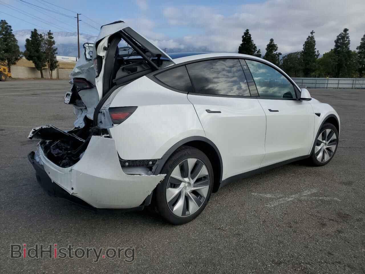 2021 TESLA MODEL Y - VIN: 5YJYGDEEXMF075600 - Фото 3