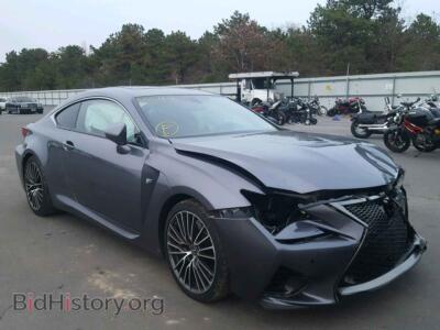 2015 Lexus RC RC-F, silver — VIN JTHHP5BC1F5004152, Copart