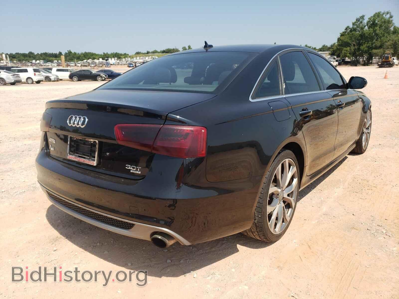 2013 AUDI A6 - VIN: WAUHGAFC5DN028923 - Фото 4