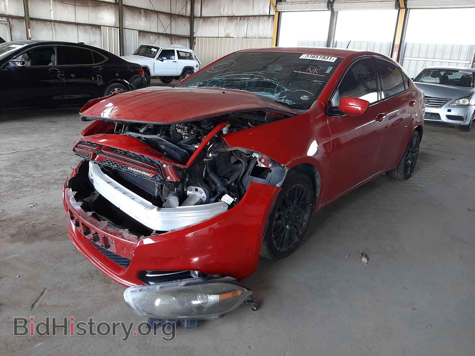 2013 DODGE DART - VIN: 1C3CDFBAXDD257163 - Фото 2