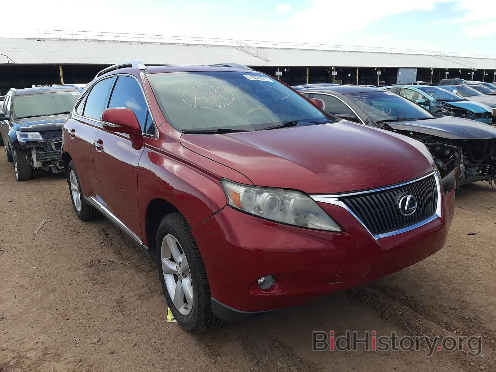 Photo 2T2ZK1BAXAC021857 - LEXUS RX350 2010