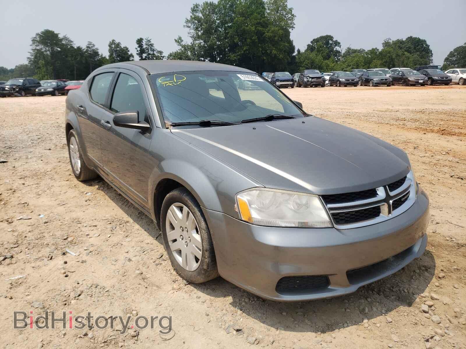 Photo 1C3CDZAB7CN231267 - DODGE AVENGER 2012