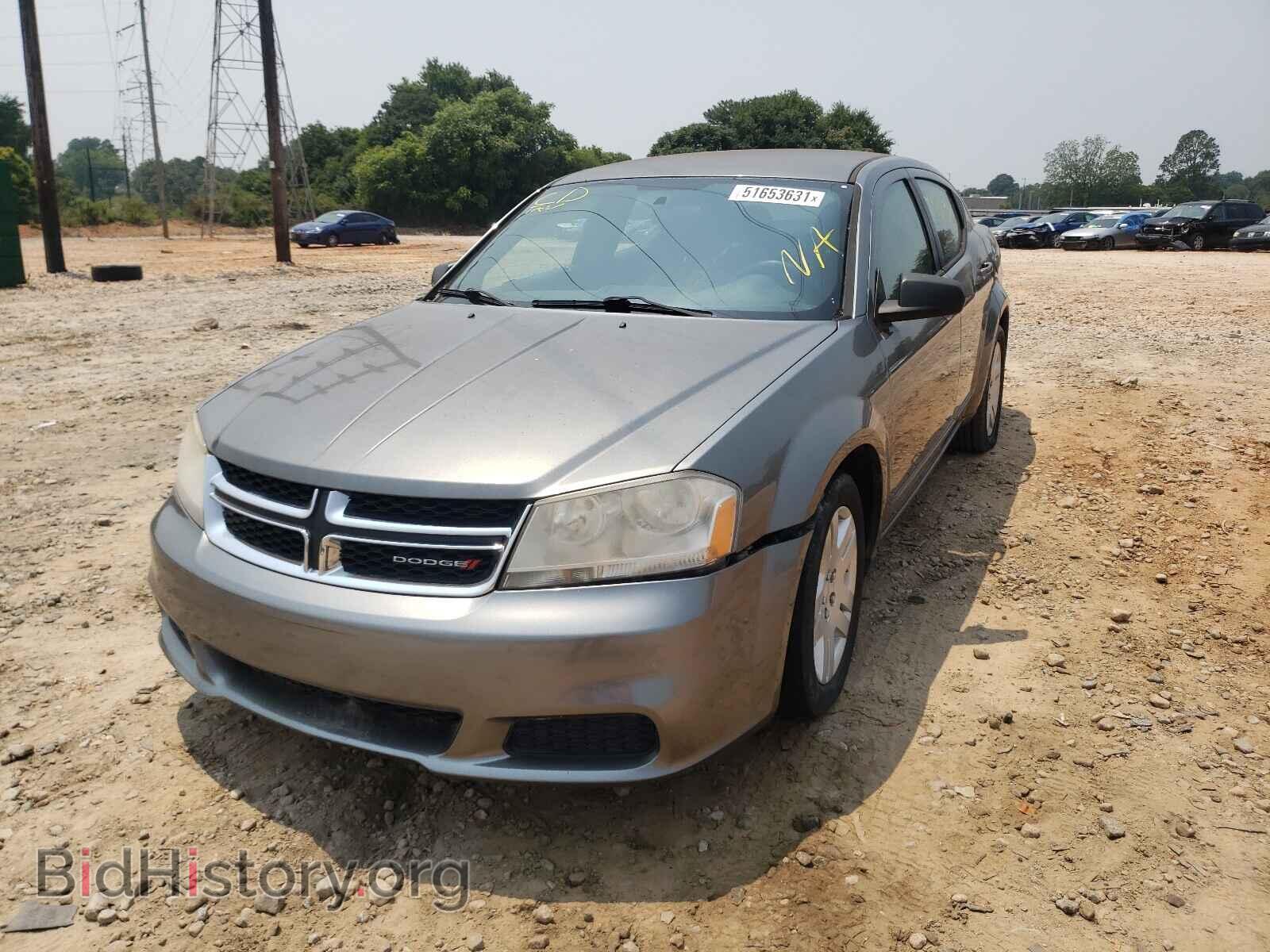 2012 DODGE AVENGER - VIN: 1C3CDZAB7CN231267 - Фото 2