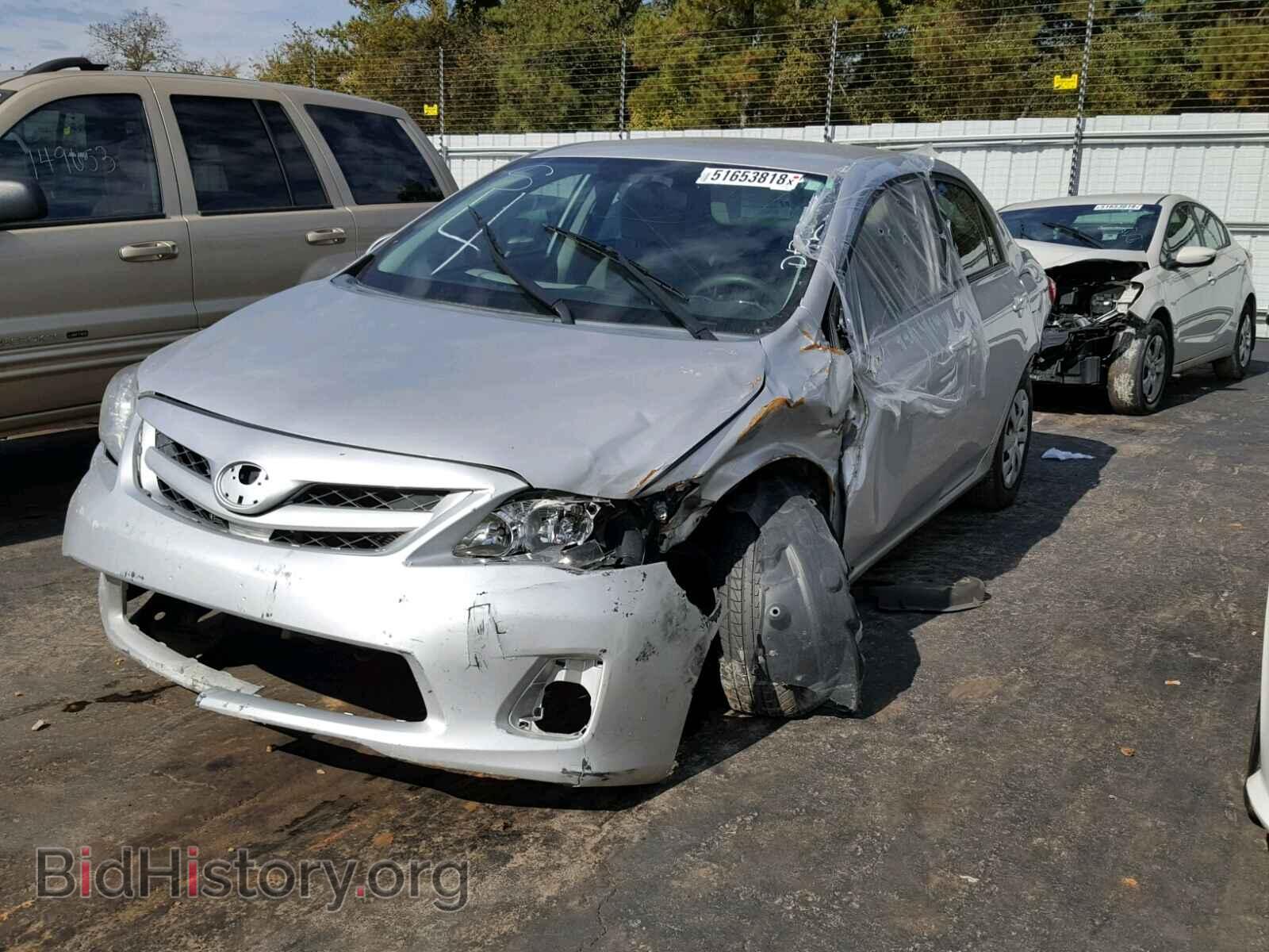 2011 TOYOTA COROLLA BA - VIN: 2T1BU4EE8BC746410 - Фото 2