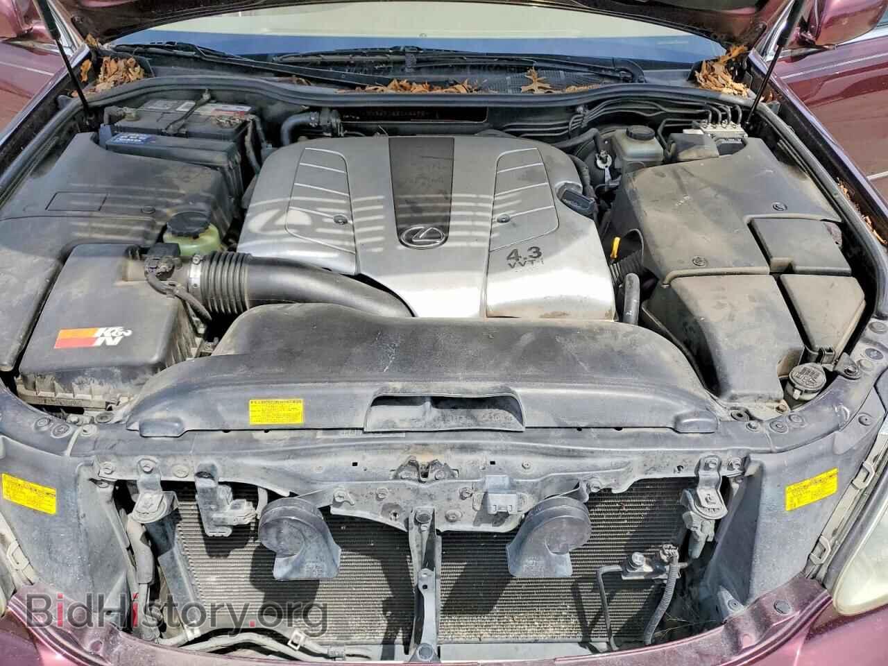 2006 LEXUS LS430 - VIN: JTHBN36F165046292 - Фото 11