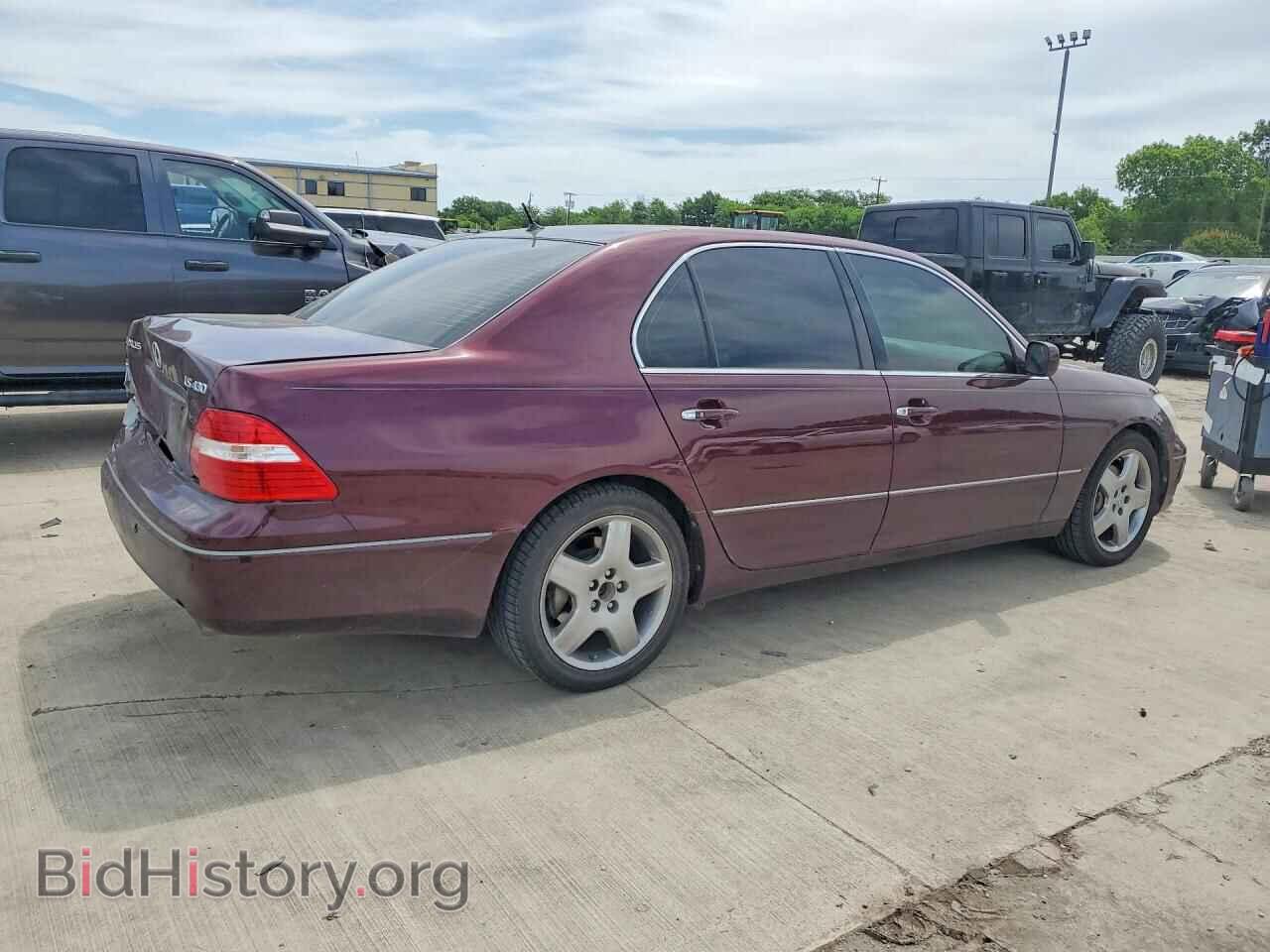 2006 LEXUS LS430 - VIN: JTHBN36F165046292 - Фото 3