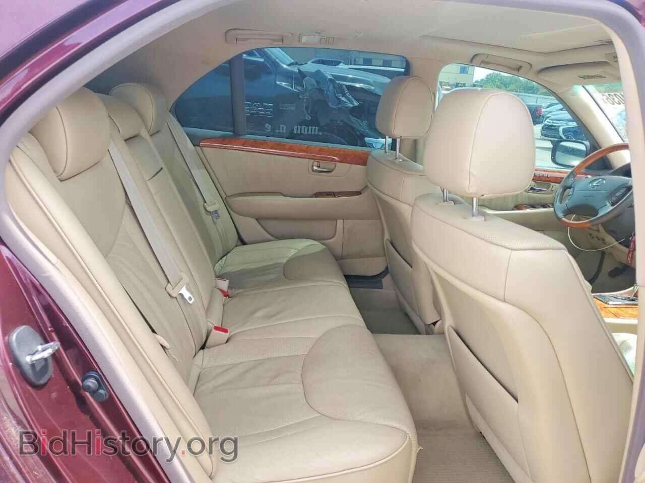 2006 LEXUS LS430 - VIN: JTHBN36F165046292 - Фото 10