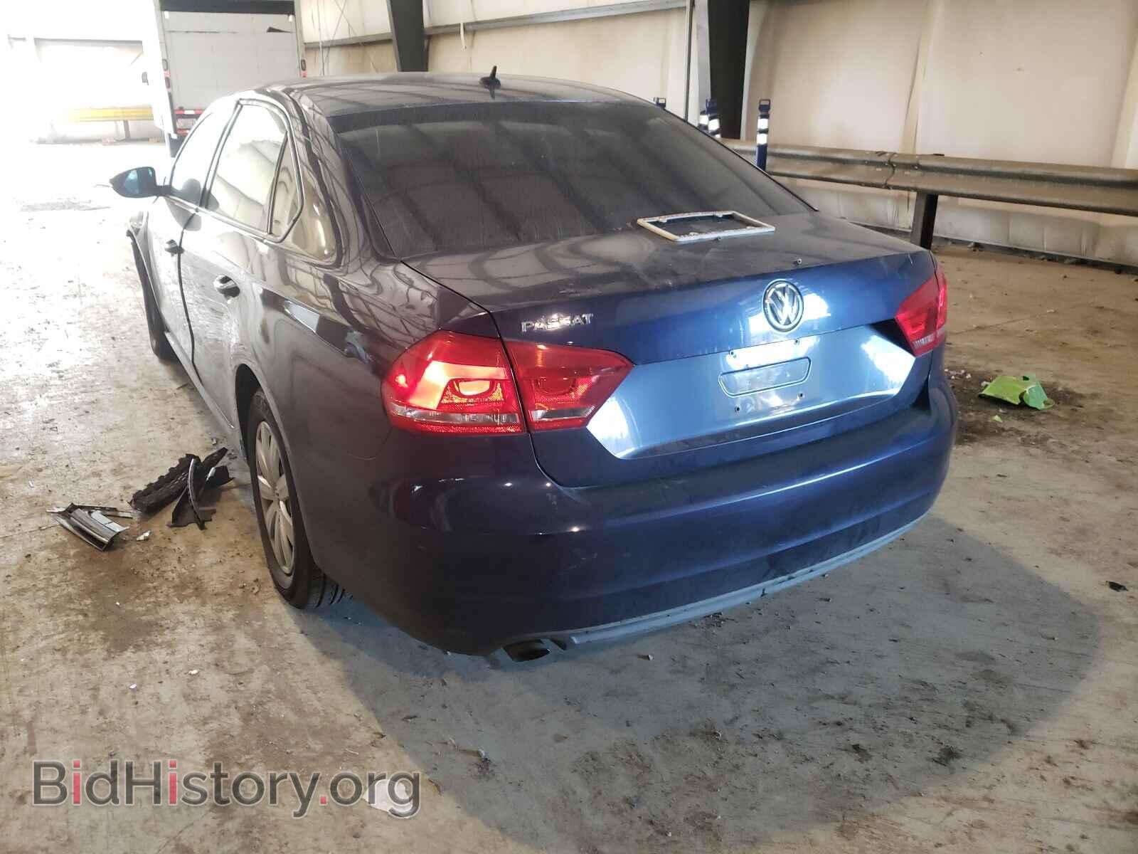 2012 VOLKSWAGEN PASSAT - VIN: 1VWAP7A39CC071831 - Фото 3