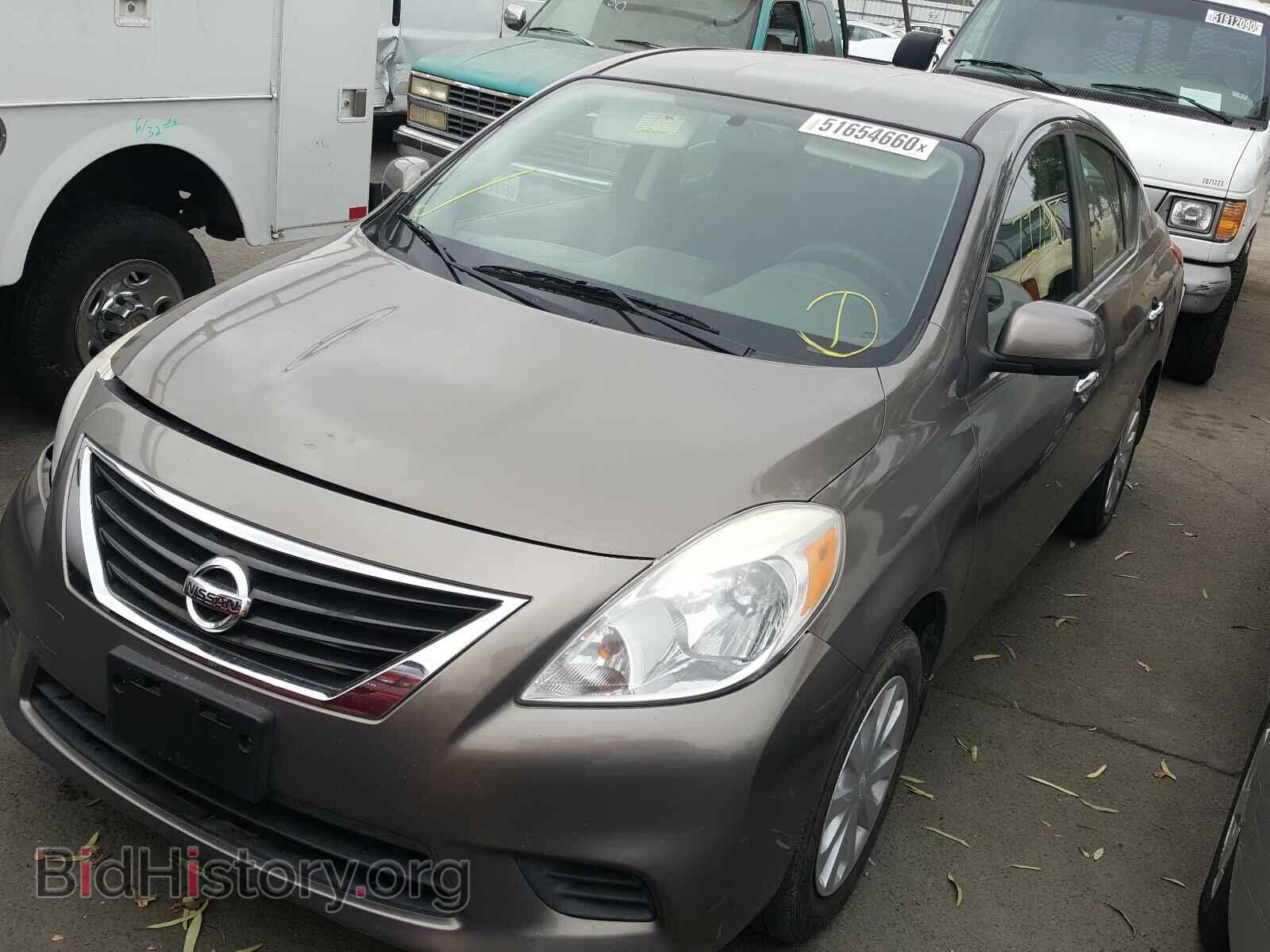 2012 NISSAN VERSA - VIN: 3N1CN7AP1CL906980 - Фото 2