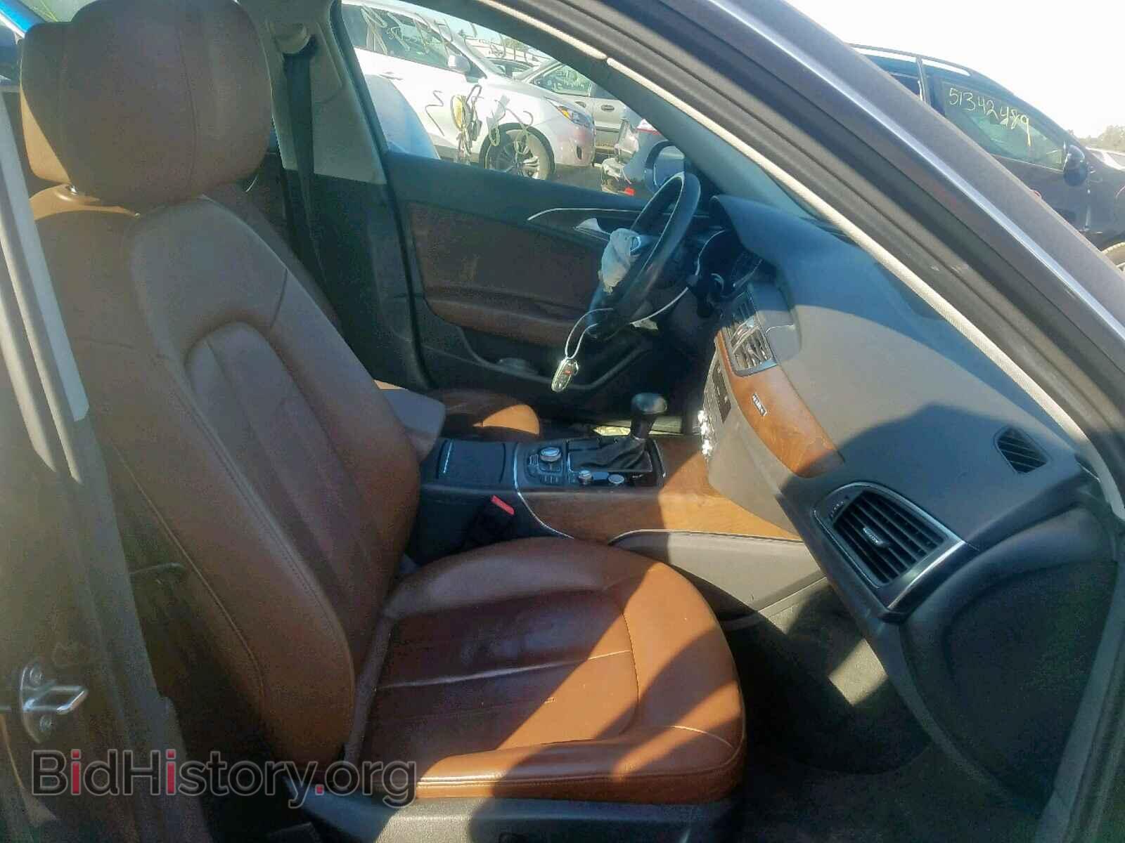 2012 AUDI A6 - VIN: WAUGGAFC7CN073372 - Фото 5