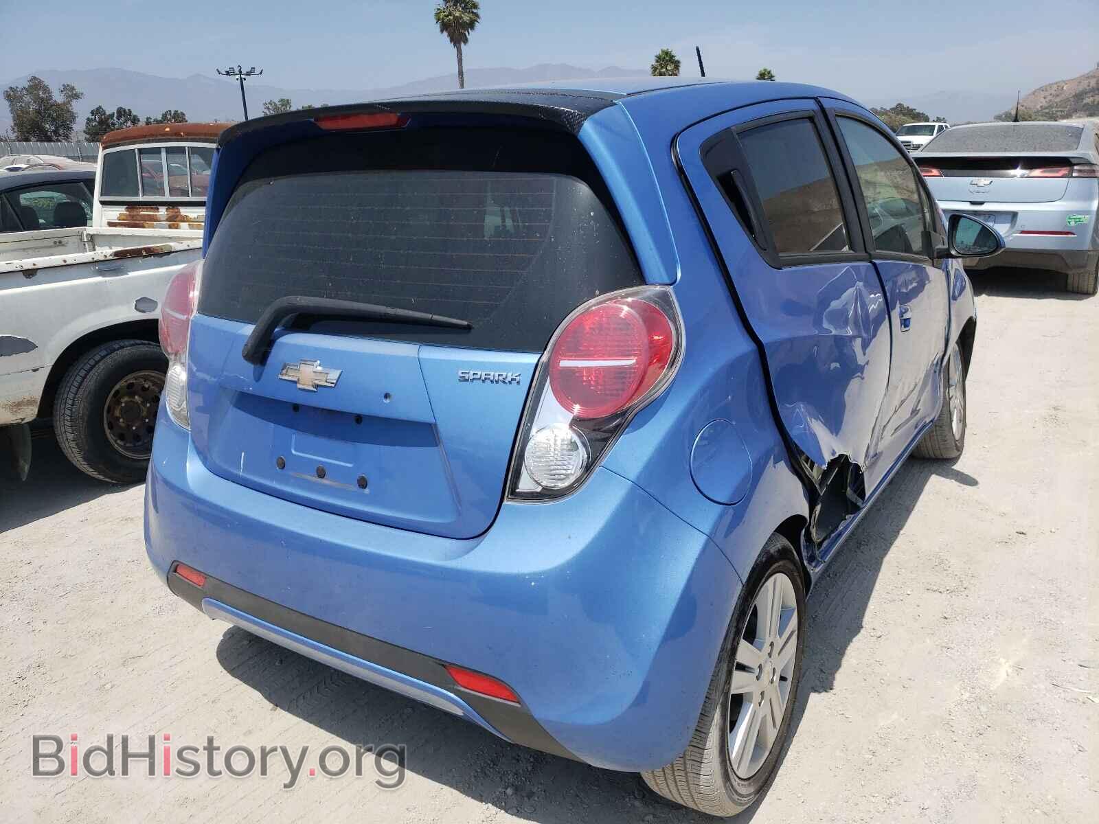 2014 CHEVROLET SPARK - VIN: KL8CB6S97EC542619 - Фото 4