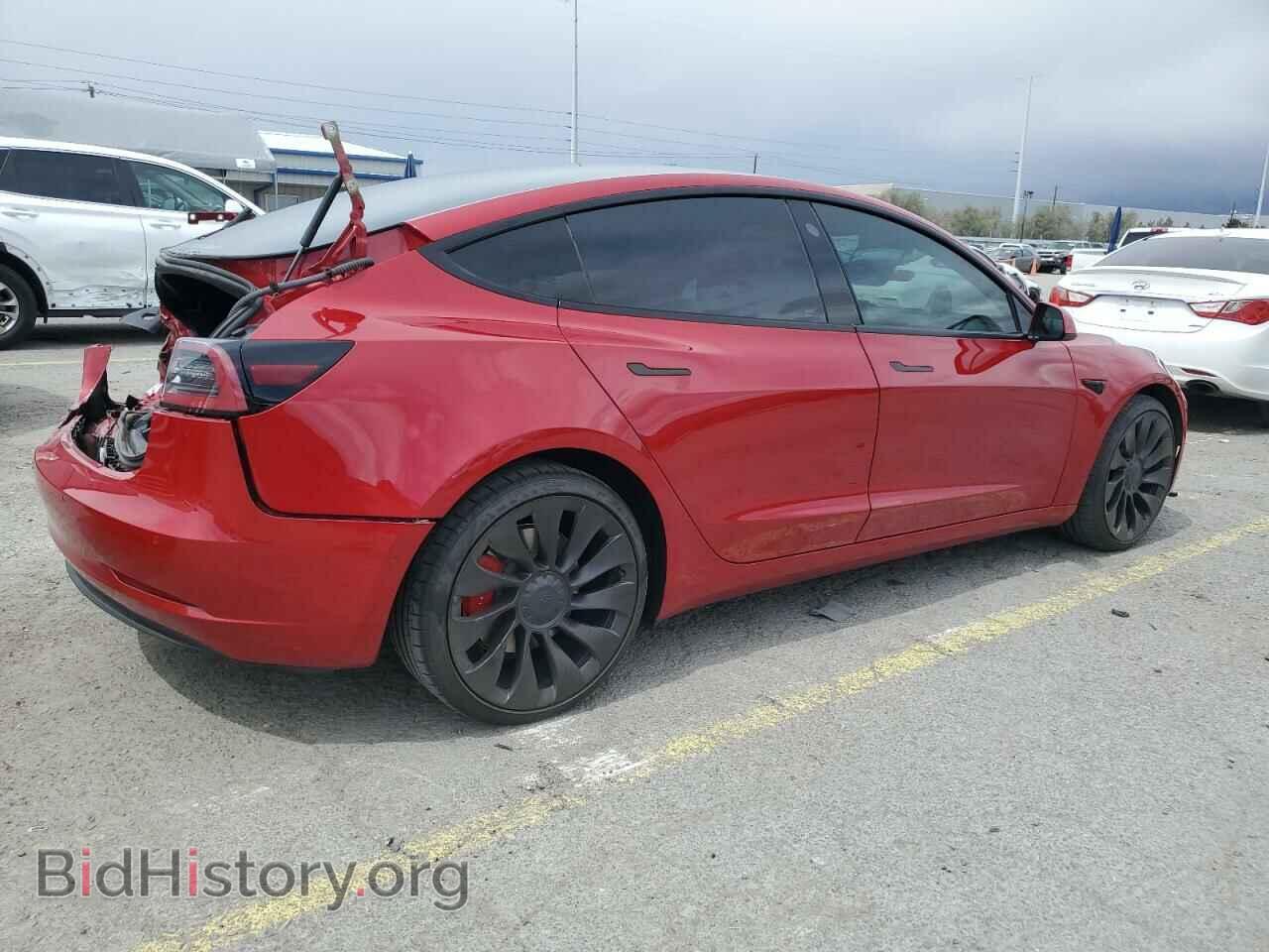 2022 TESLA MODEL 3 - VIN: 5YJ3E1ECXNF295947 - Фото 3