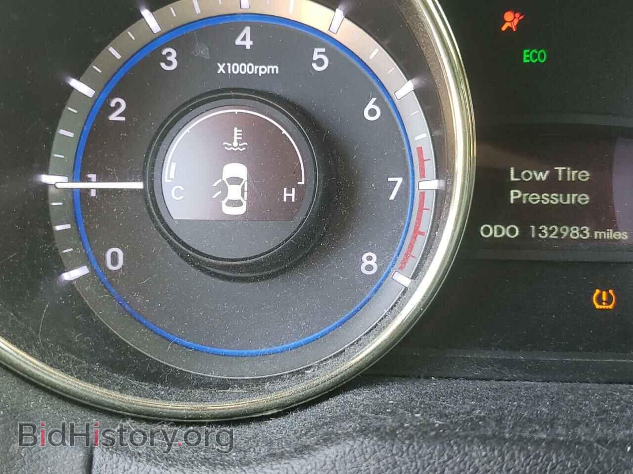 2012 HYUNDAI SONATA - VIN: 5NPEC4AB3CH416619 - Photo 8