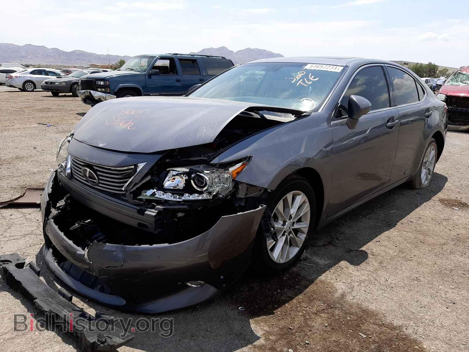 2013 LEXUS ES300 - VIN: JTHBW1GG2D2035485 - Фото 2
