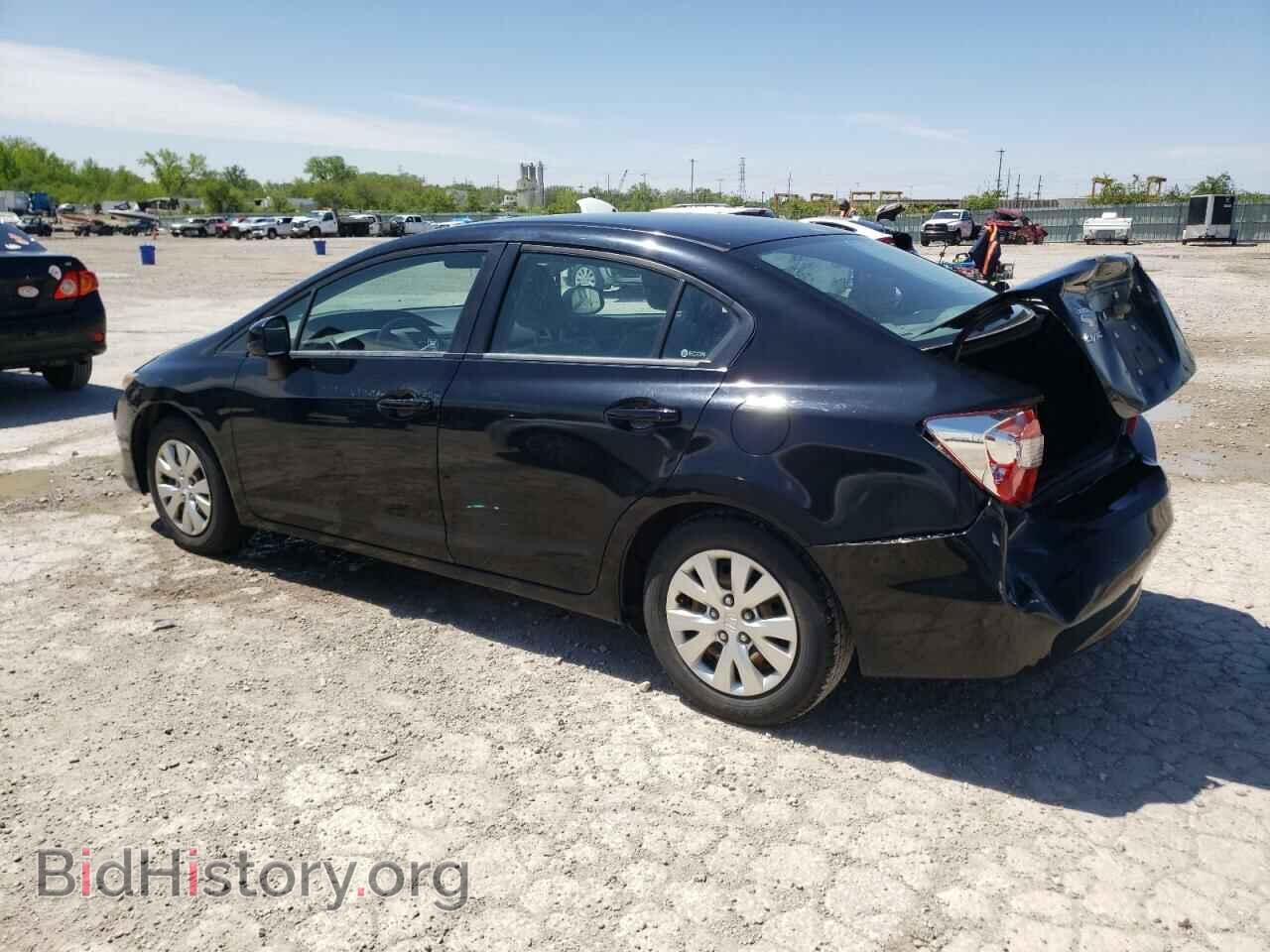 2012 HONDA CIVIC - VIN: 2HGFB2F59CH521528 - Photo 2