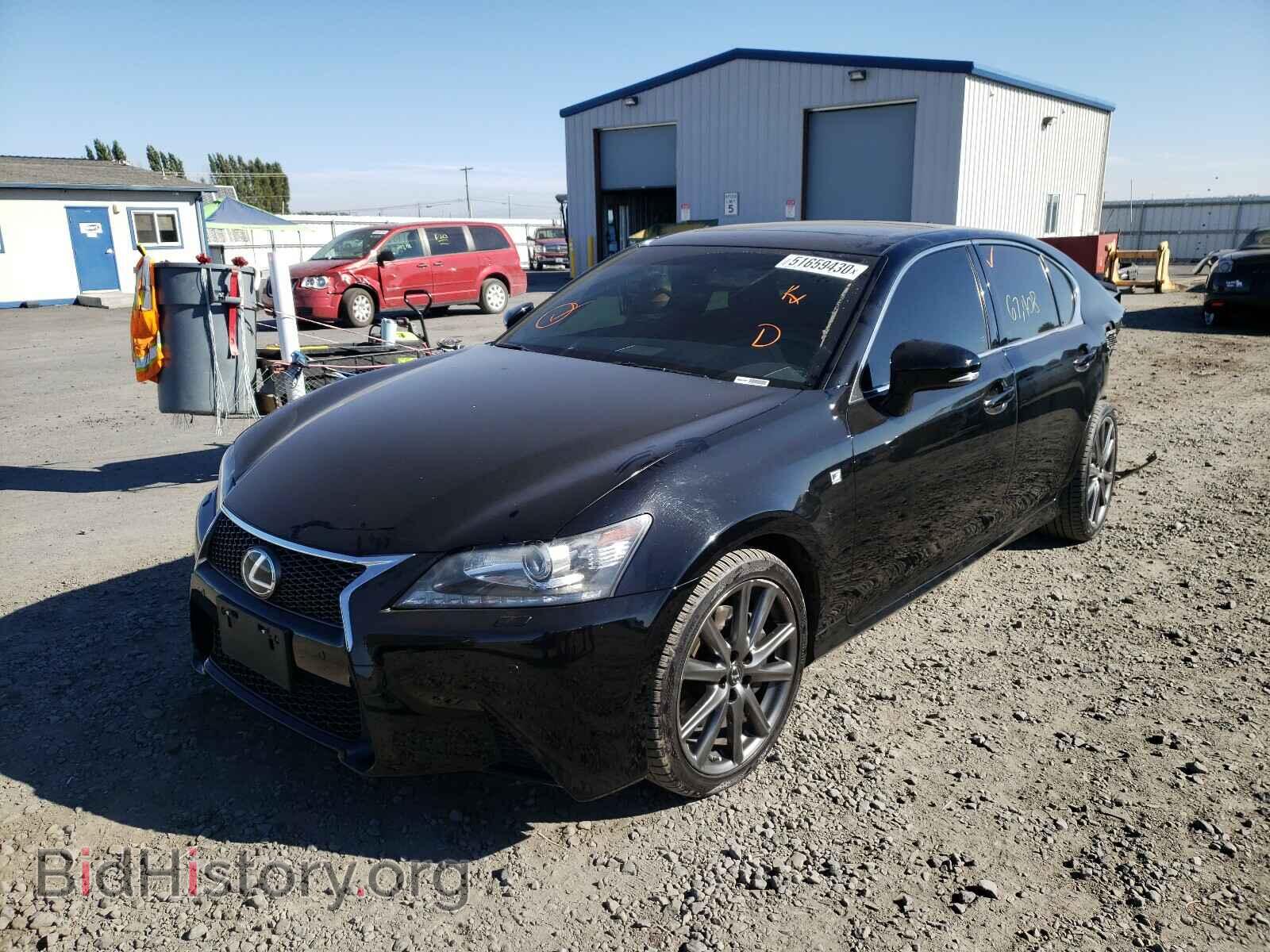 2013 LEXUS GS350 - VIN: JTHCE1BL3D5007611 - Фото 2