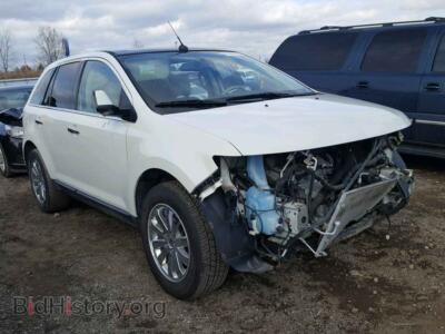2009 Ford EDGE Edge Limit, белый — VIN 2FMDK39C39BA92660, Copart