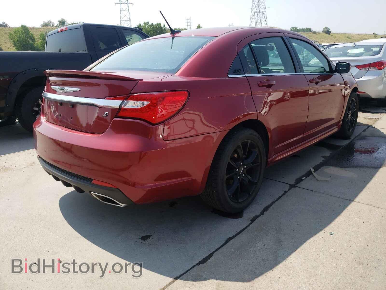 2013 CHRYSLER 200 - VIN: 1C3CCBCG1DN737018 - Фото 4