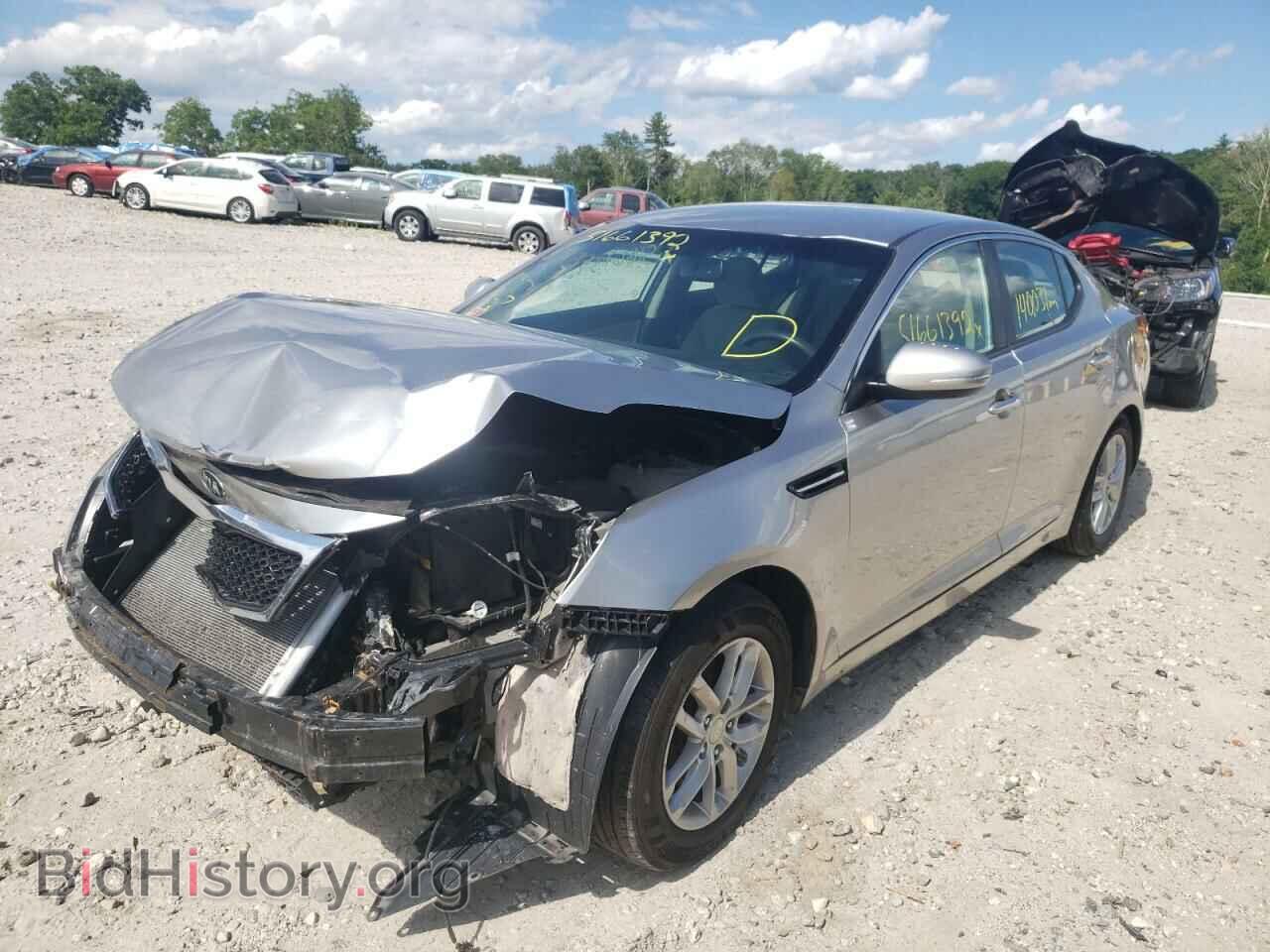 2013 KIA OPTIMA - VIN: KNAGM4A72D5408480 - Фото 2