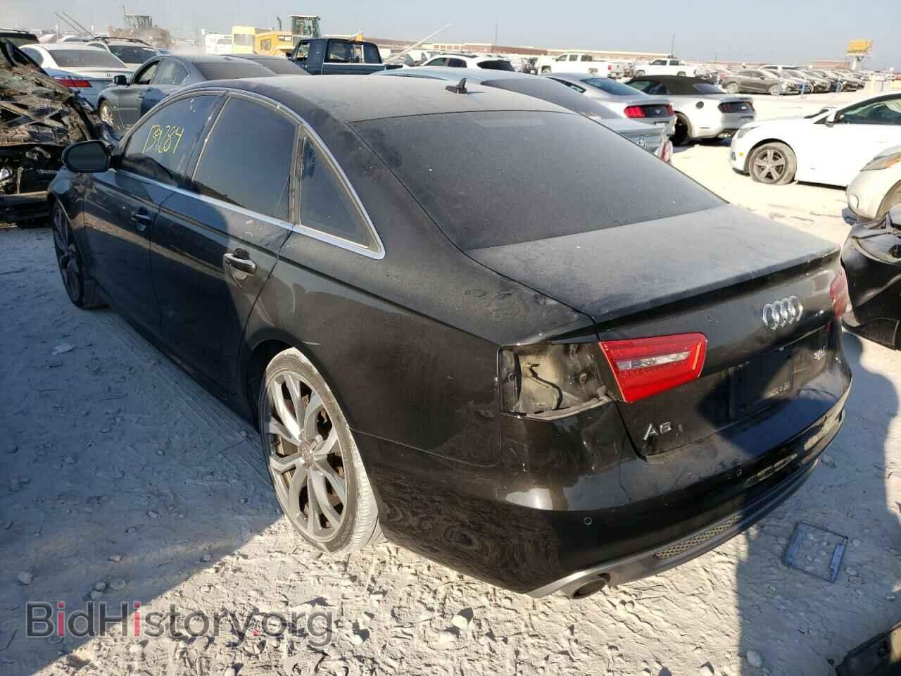 2013 AUDI A6 - VIN: WAUHGAFC3DN087680 - Фото 3