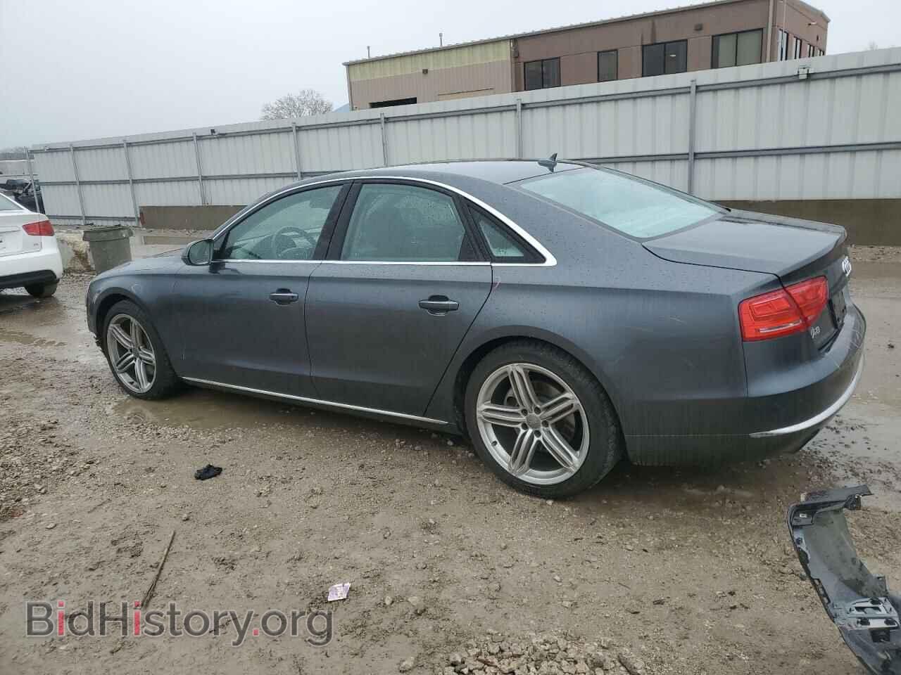 2013 AUDI A8 - VIN: WAUAGAFD2DN016626 - Фото 2