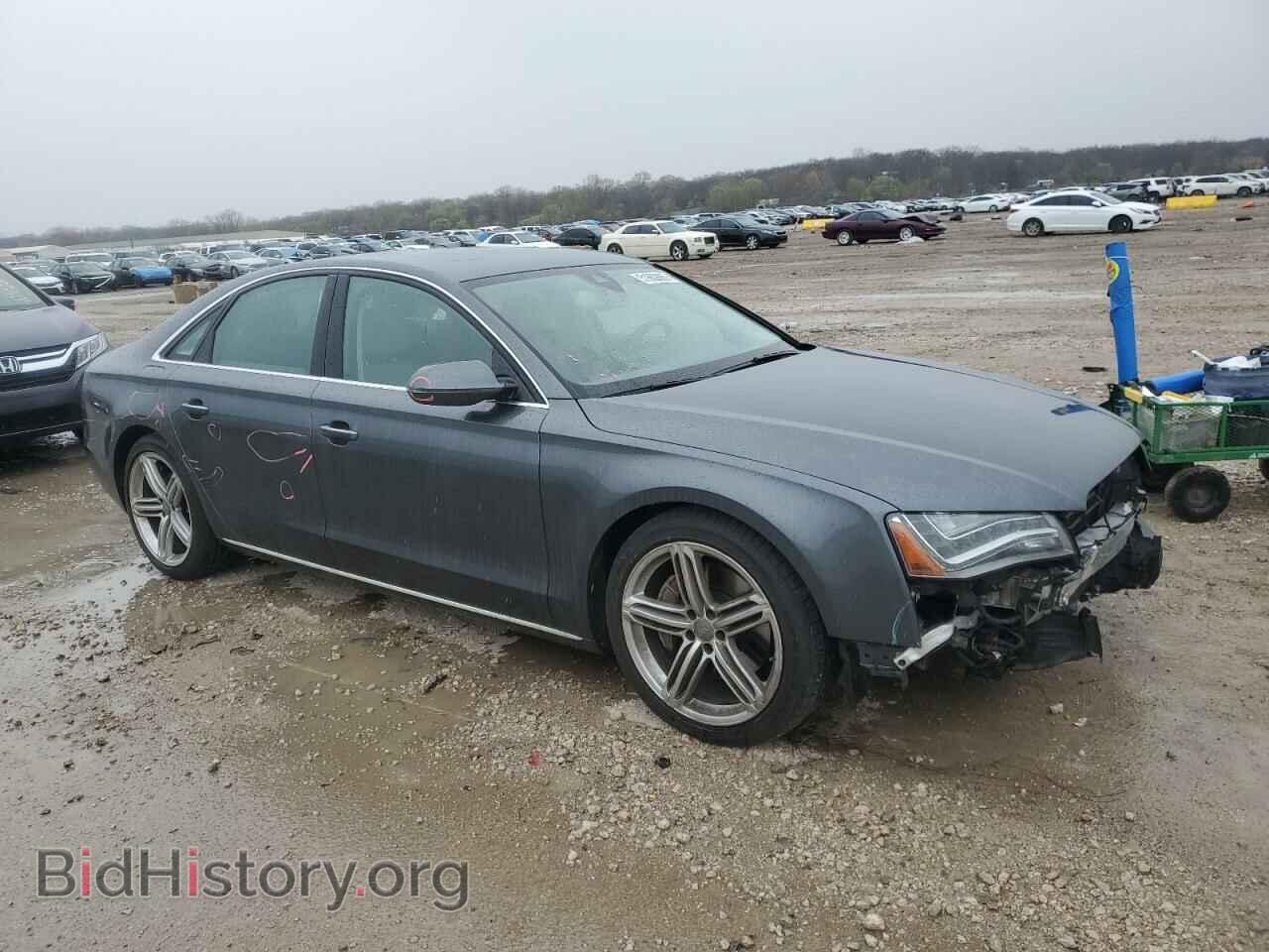 2013 AUDI A8 - VIN: WAUAGAFD2DN016626 - Фото 4