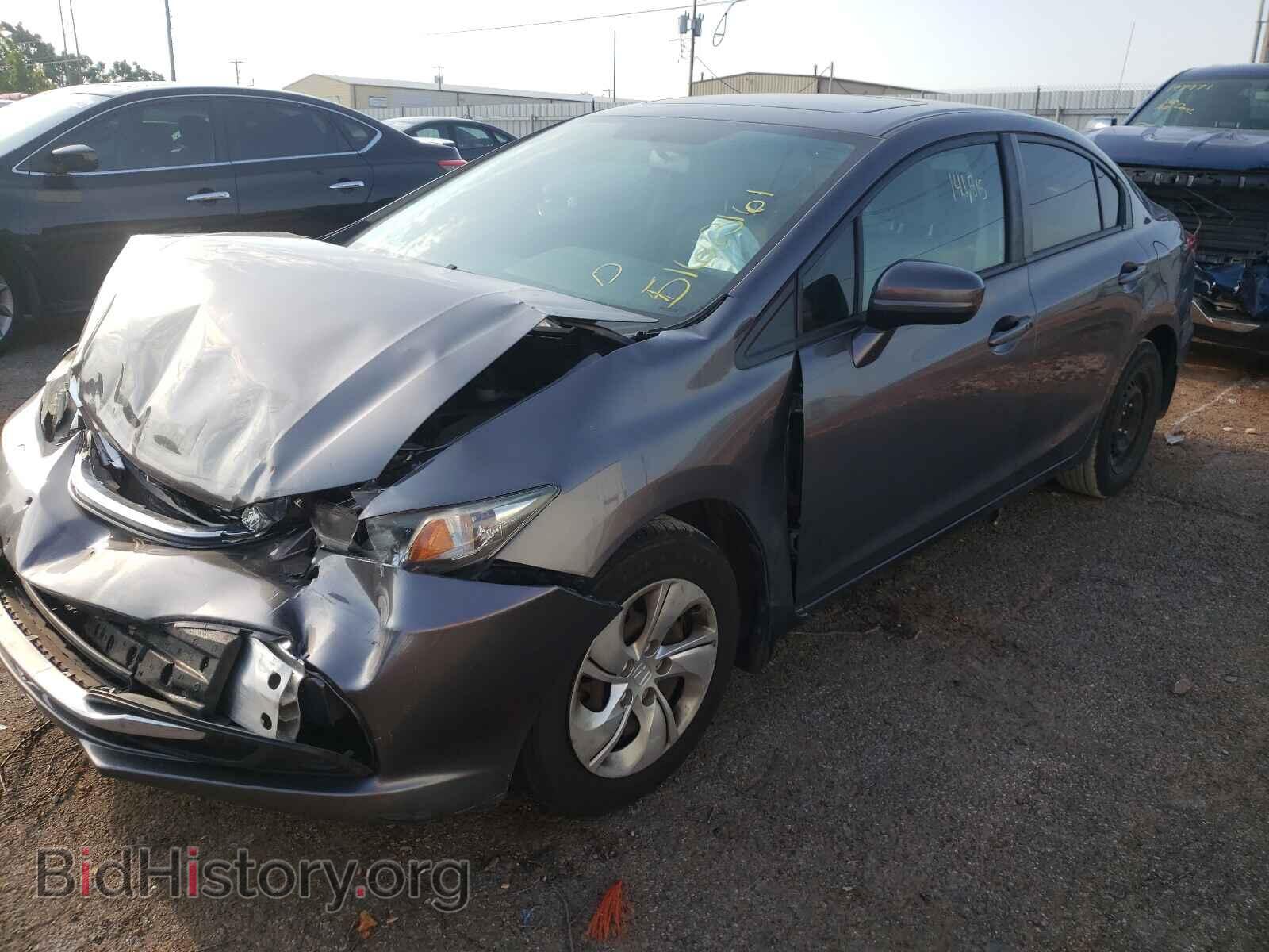 2015 HONDA CIVIC - VIN: 19XFB2F86FE010674 - Фото 2