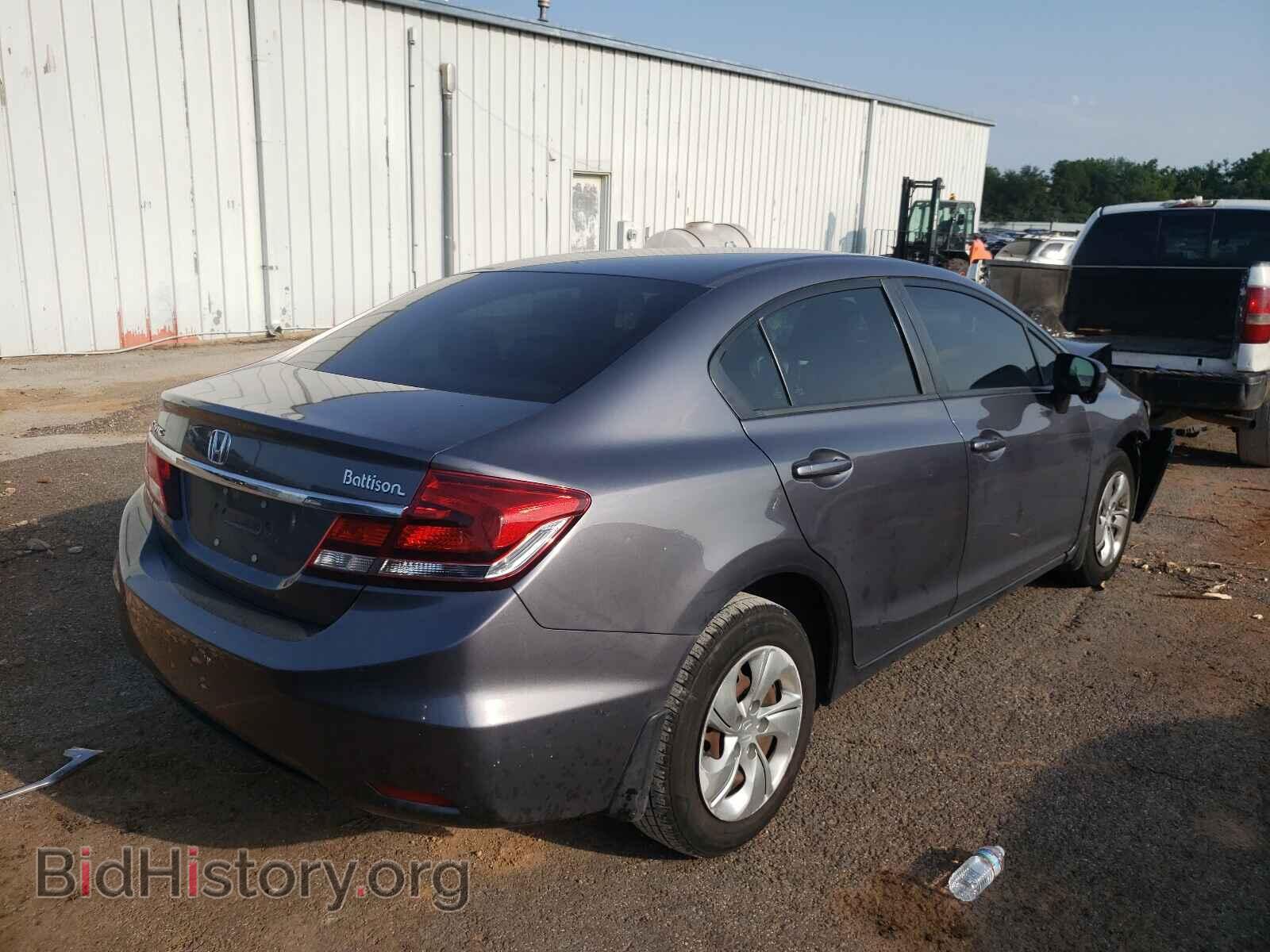 2015 HONDA CIVIC - VIN: 19XFB2F86FE010674 - Фото 4