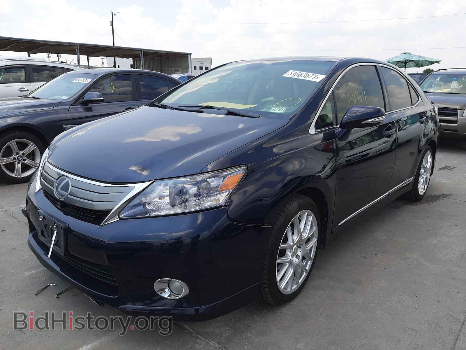 2010 LEXUS HS - VIN: JTHBB1BA3A2029804 - Фото 2