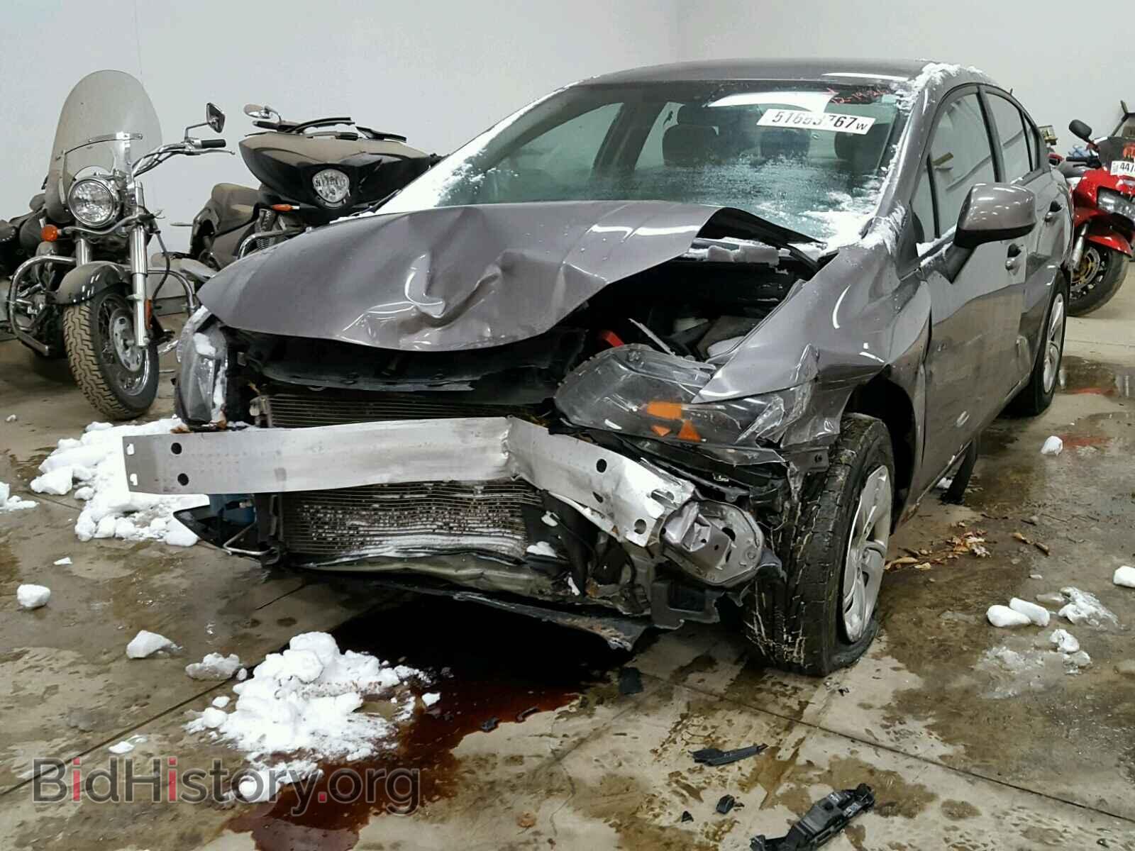 2013 HONDA CIVIC - VIN: 19XFB2F59DE030257 - Фото 2