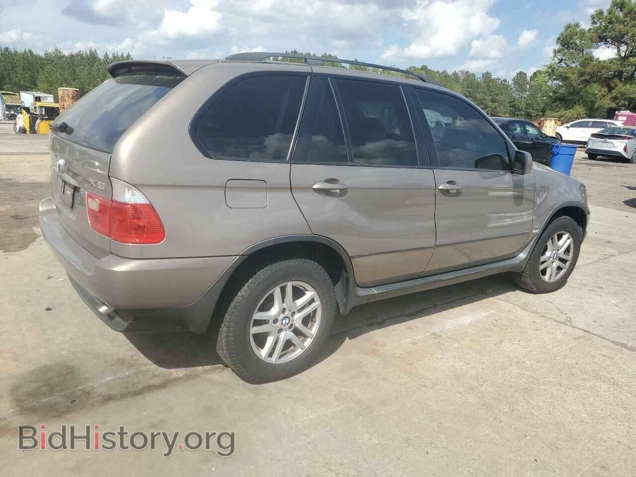 2005 BMW X5 - VIN: 5UXFA13595LY17542 - Фото 3