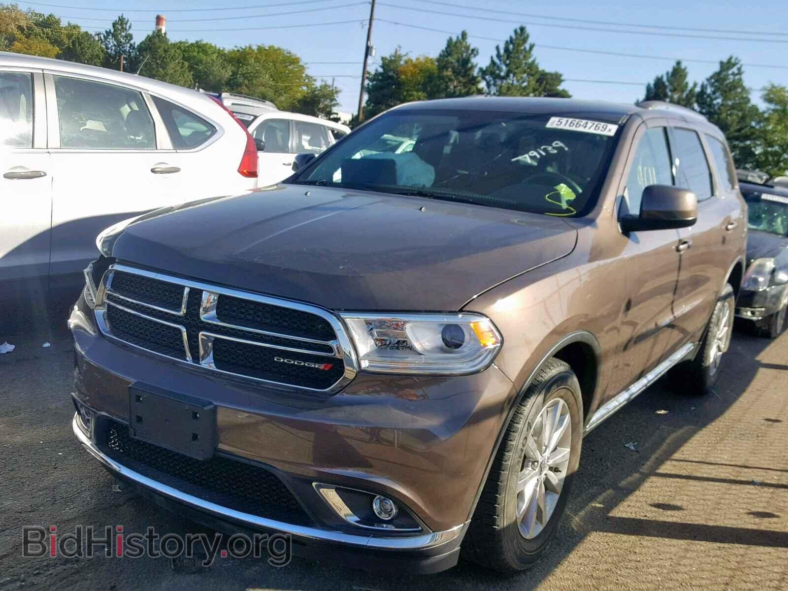 2017 DODGE DURANGO SX - VIN: 1C4RDJAG0HC817072 - Фото 2