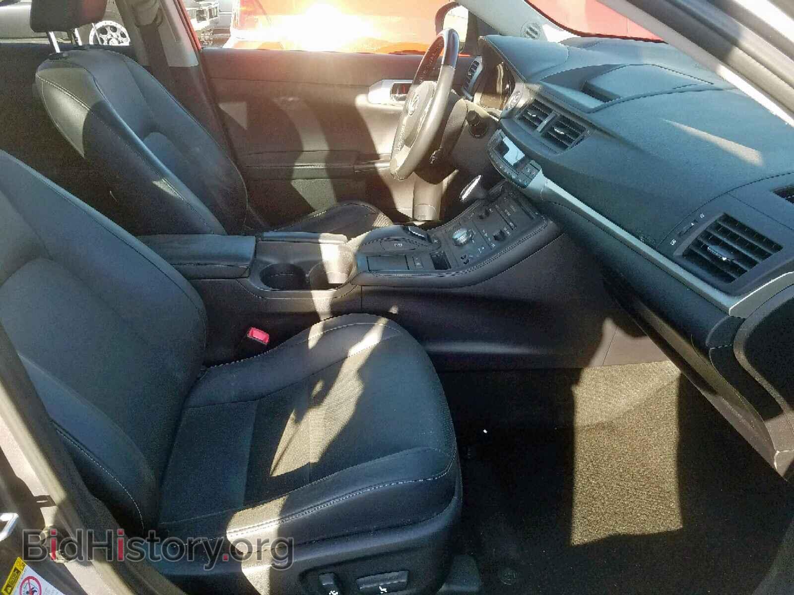 2013 LEXUS CT 200 - VIN: JTHKD5BH0D2128647 - Фото 5