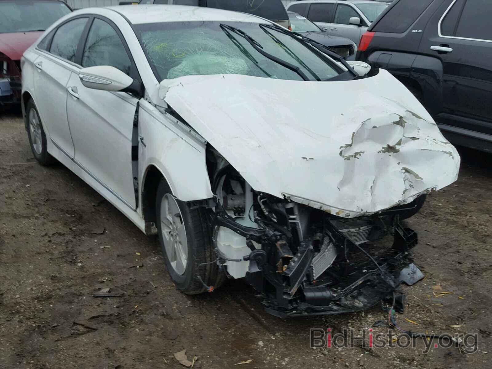 Photo KMHEC4A45CA055205 - HYUNDAI SONATA 2012