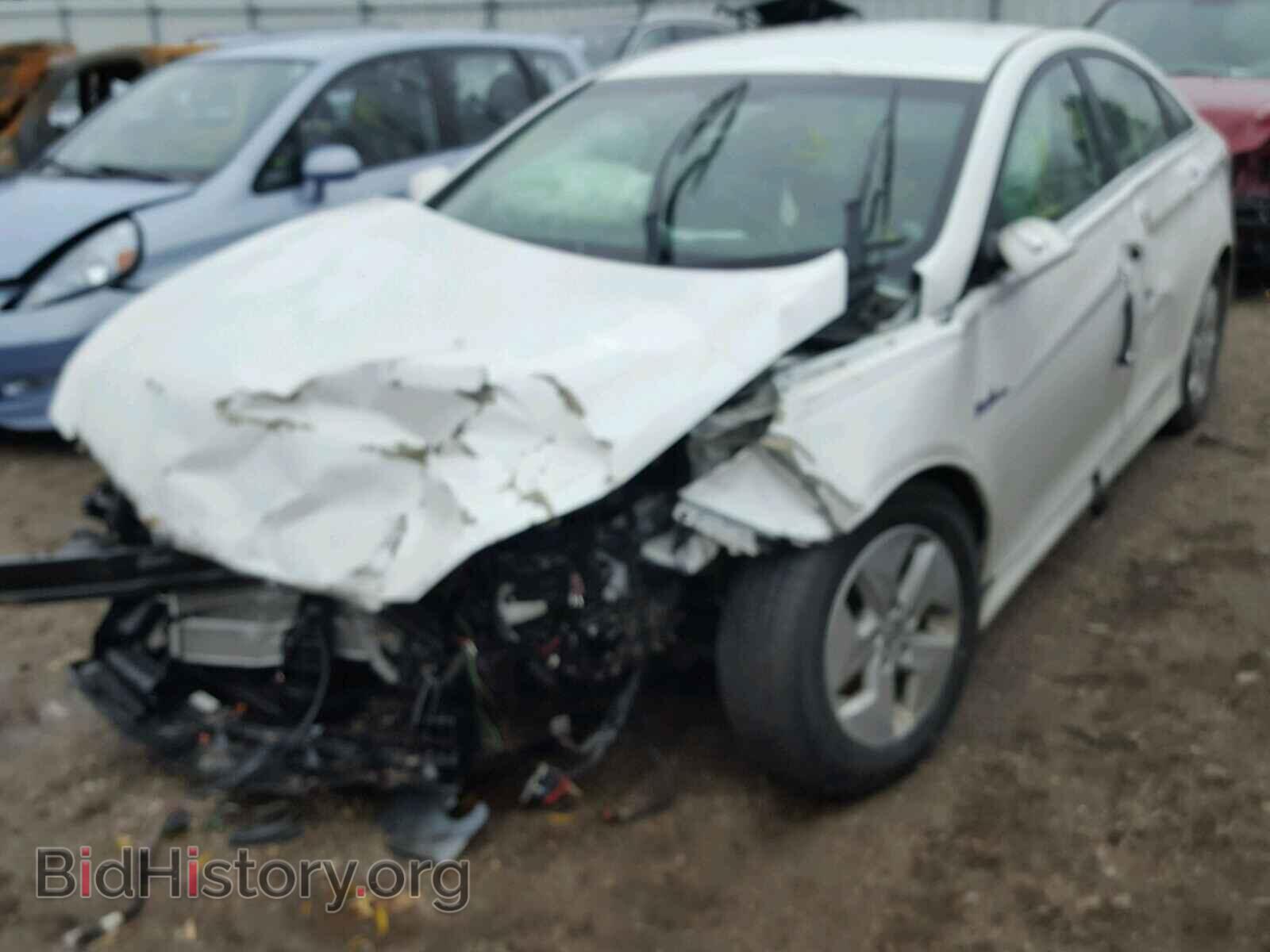 2012 HYUNDAI SONATA - VIN: KMHEC4A45CA055205 - Фото 2