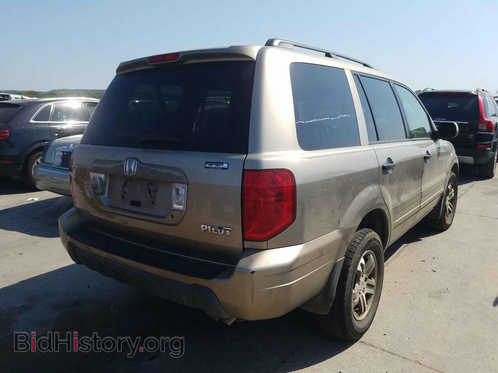 2005 HONDA PILOT - VIN: 5FNYF18445B014250 - Фото 4