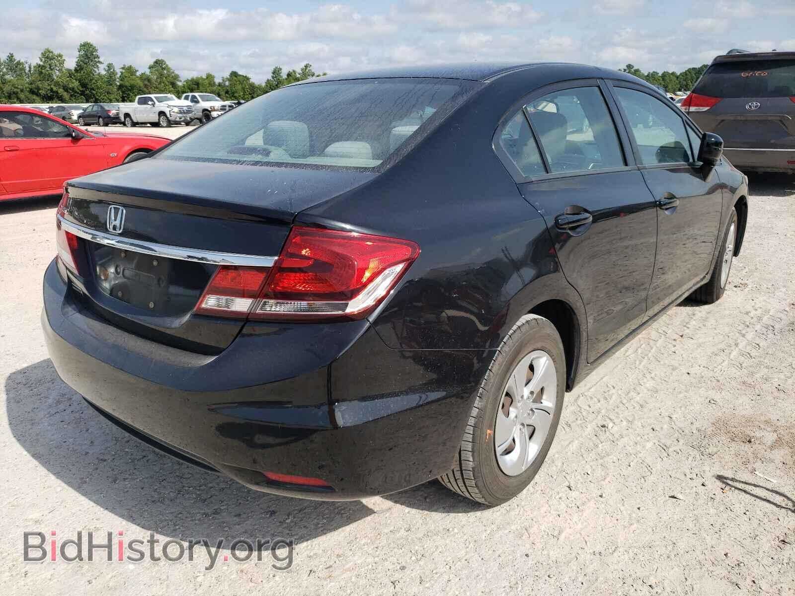 2014 HONDA CIVIC - VIN: 19XFB2F51EE077459 - Фото 4
