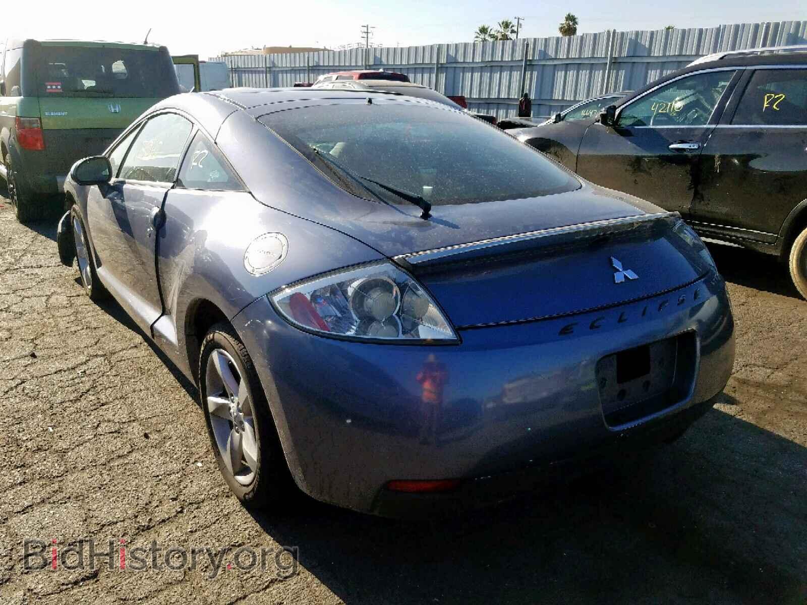 2007 MITSUBISHI ECLIPSE - VIN: 4A3AK34T07E024054 - Фото 3