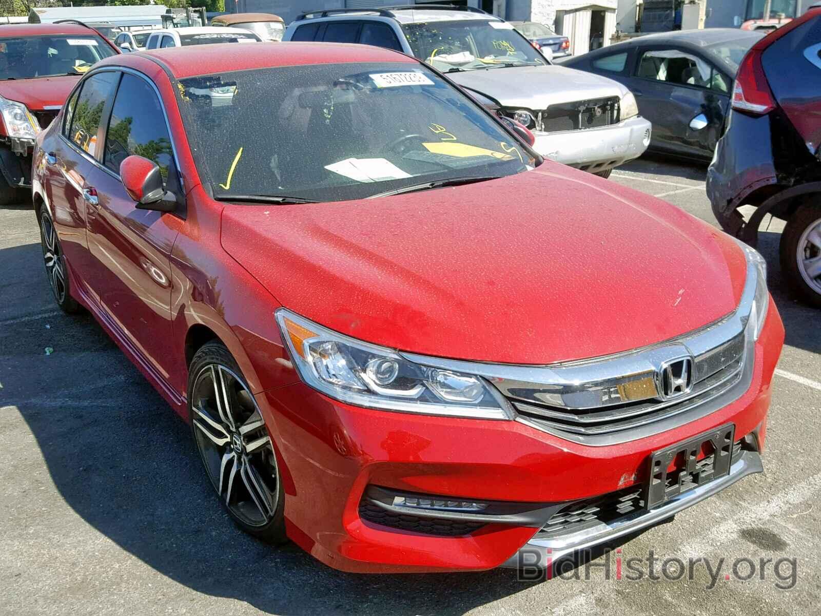 Photo 1HGCR2F59GA120404 - HONDA ACCORD SPO 2016