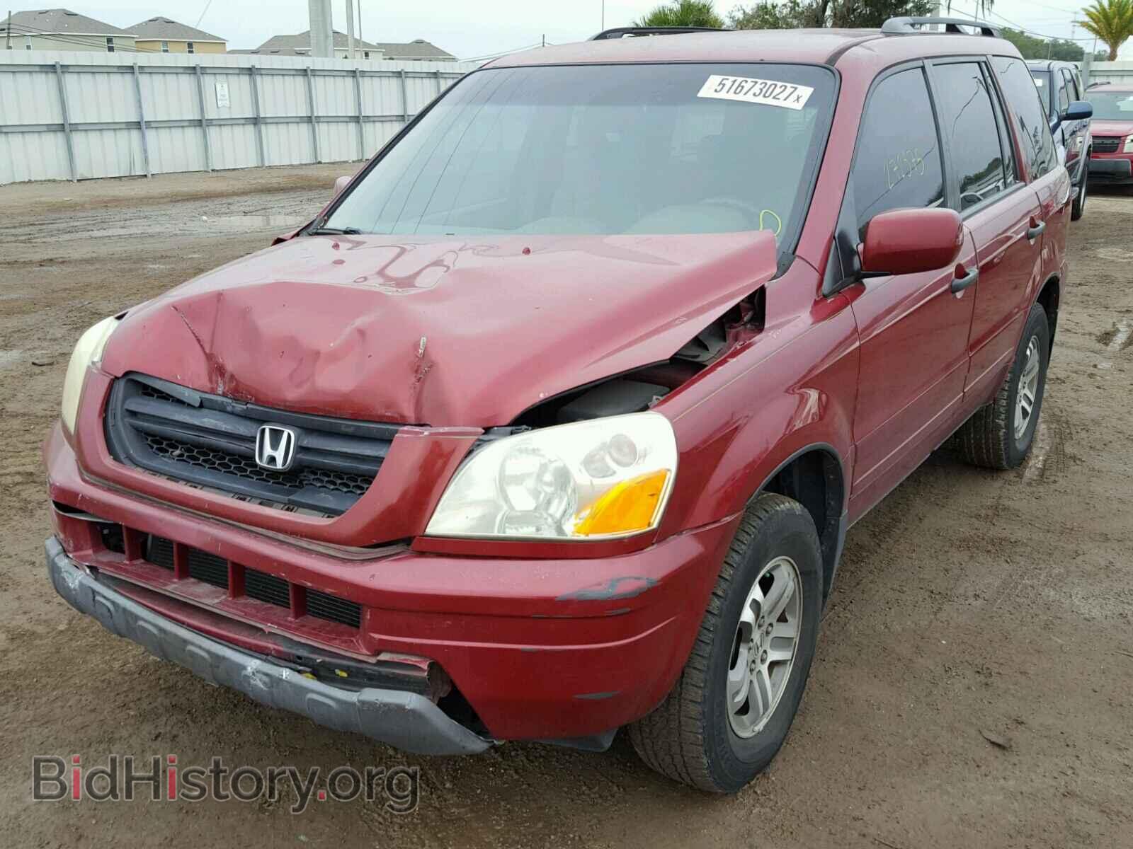 2005 HONDA PILOT - VIN: 5FNYF18445B010585 - Фото 2