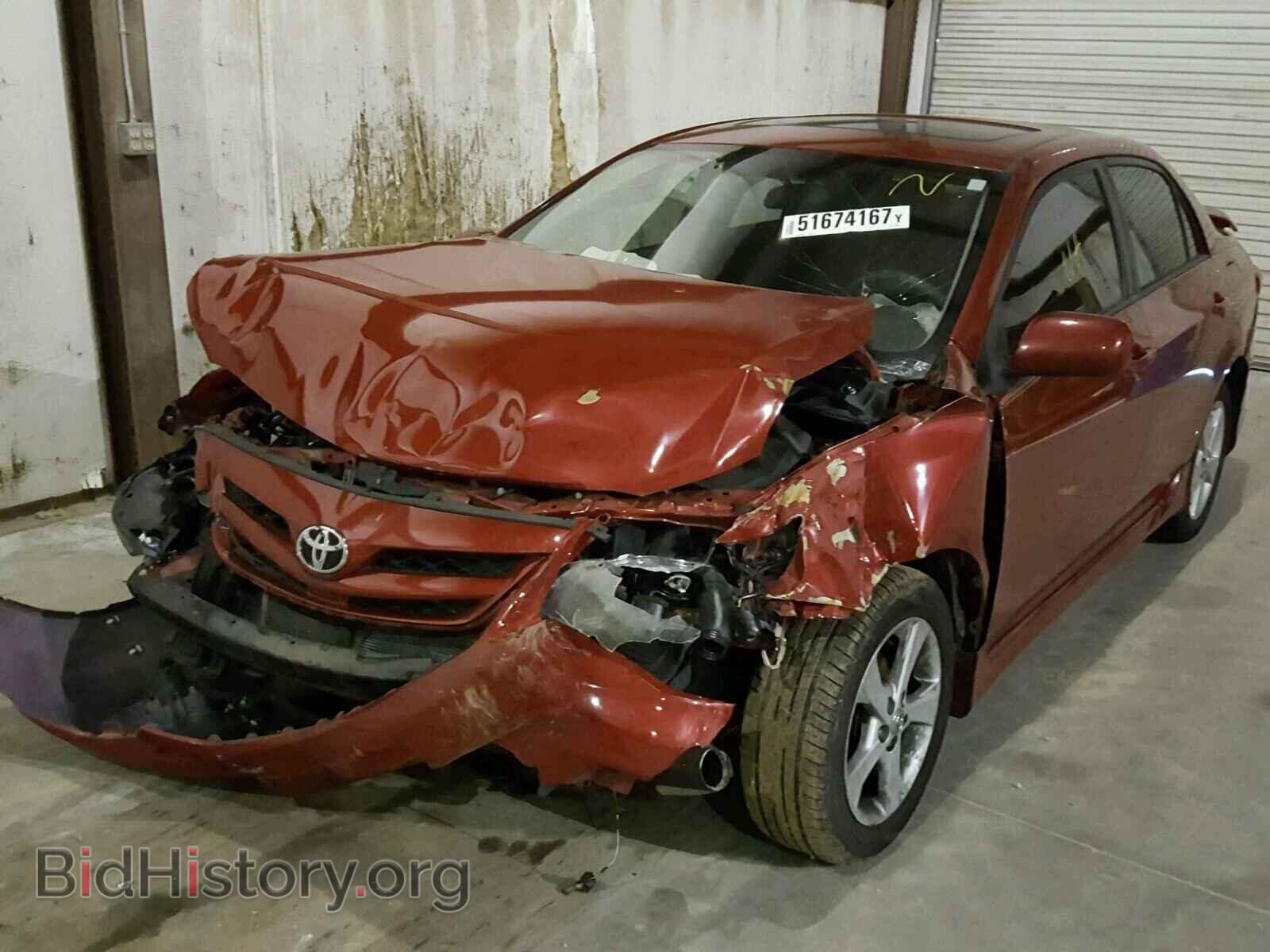 2012 TOYOTA COROLLA BA - VIN: 5YFBU4EE9CP029399 - Фото 2